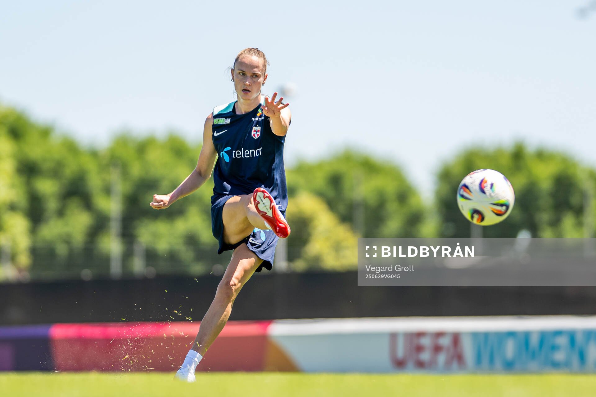 Caroline Graham Hansen of the Norwegian women's national