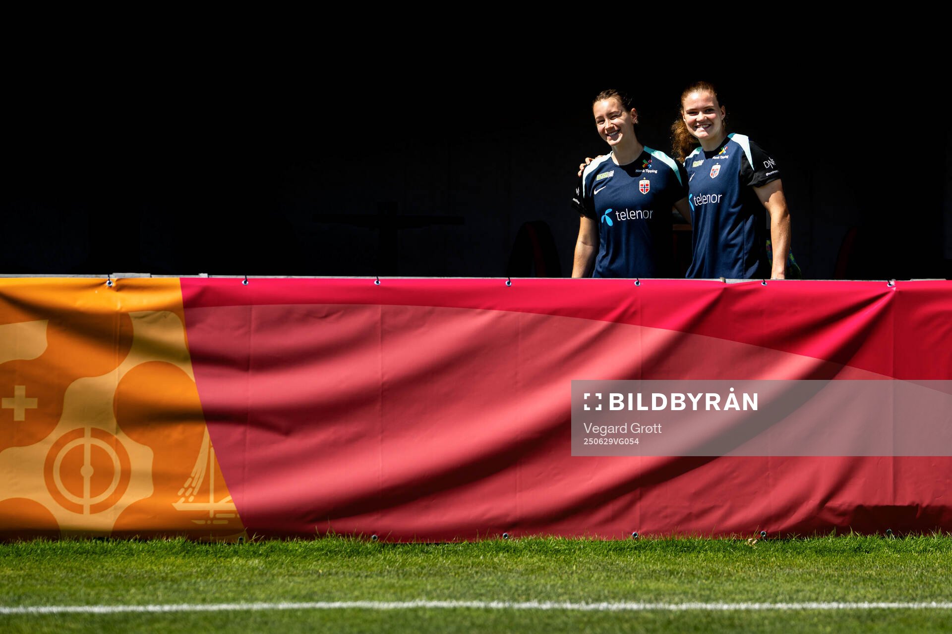 Elisabeth Terland and Signe Gaupset of the Norwegian