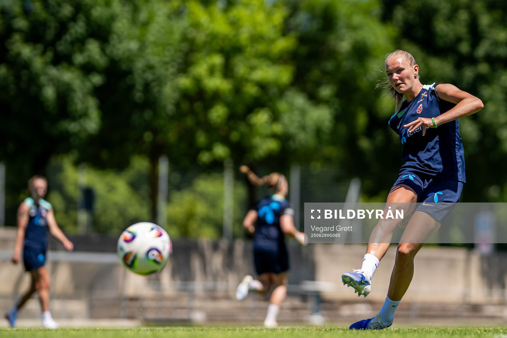 Frida Maanum of the Norwegian women's national football team