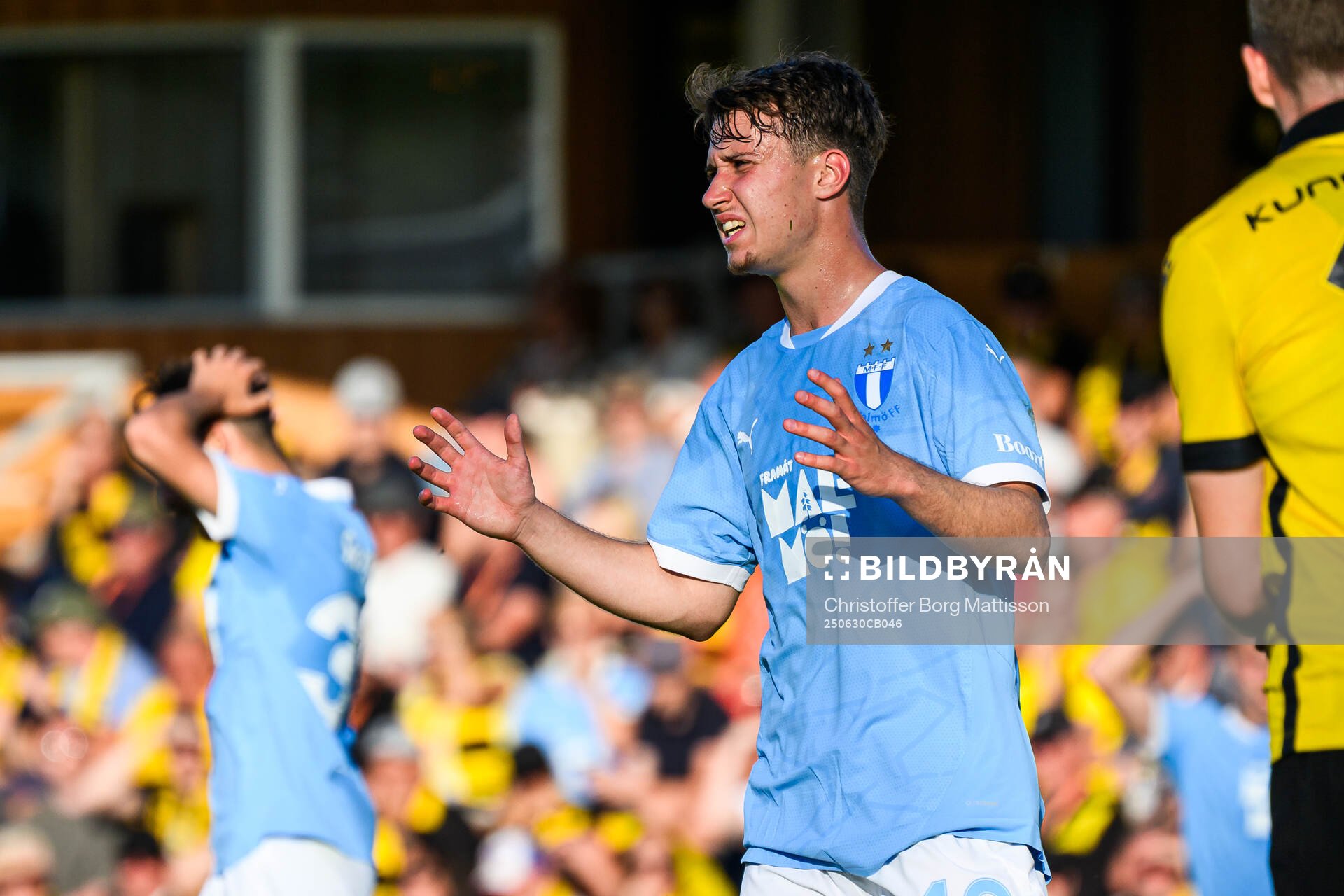 Malmö FFs Kenan Busuladzic deppar