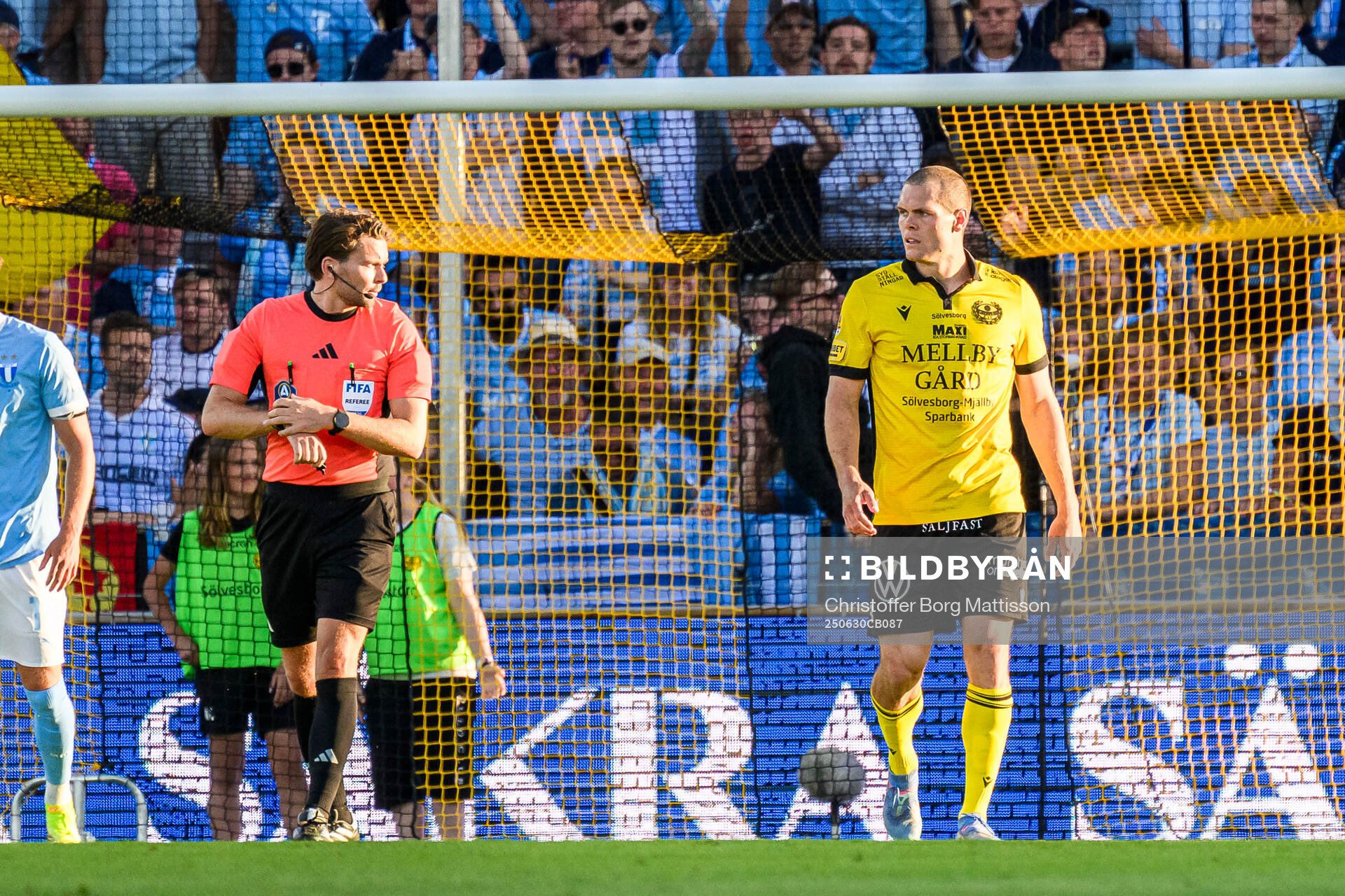 Mjällbys Jacob Bergström deppar