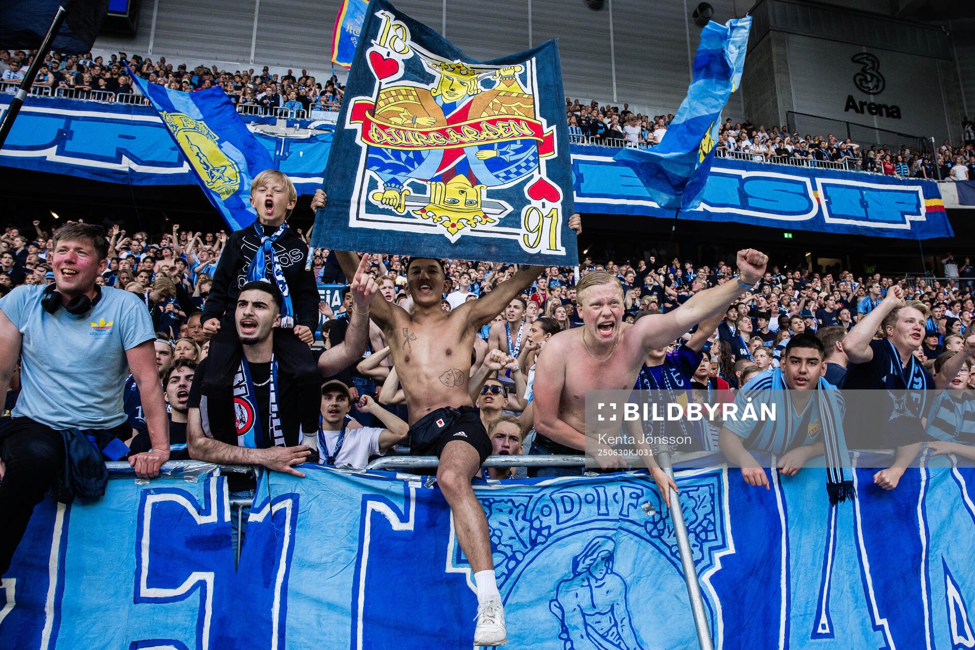 Djurgårdens supportrar