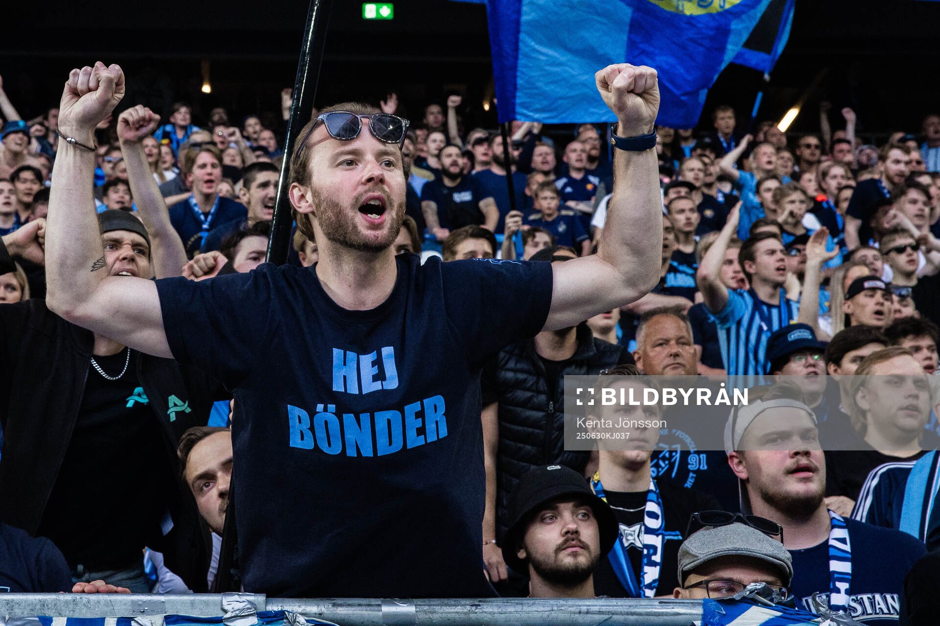Djurgårdens supportrar