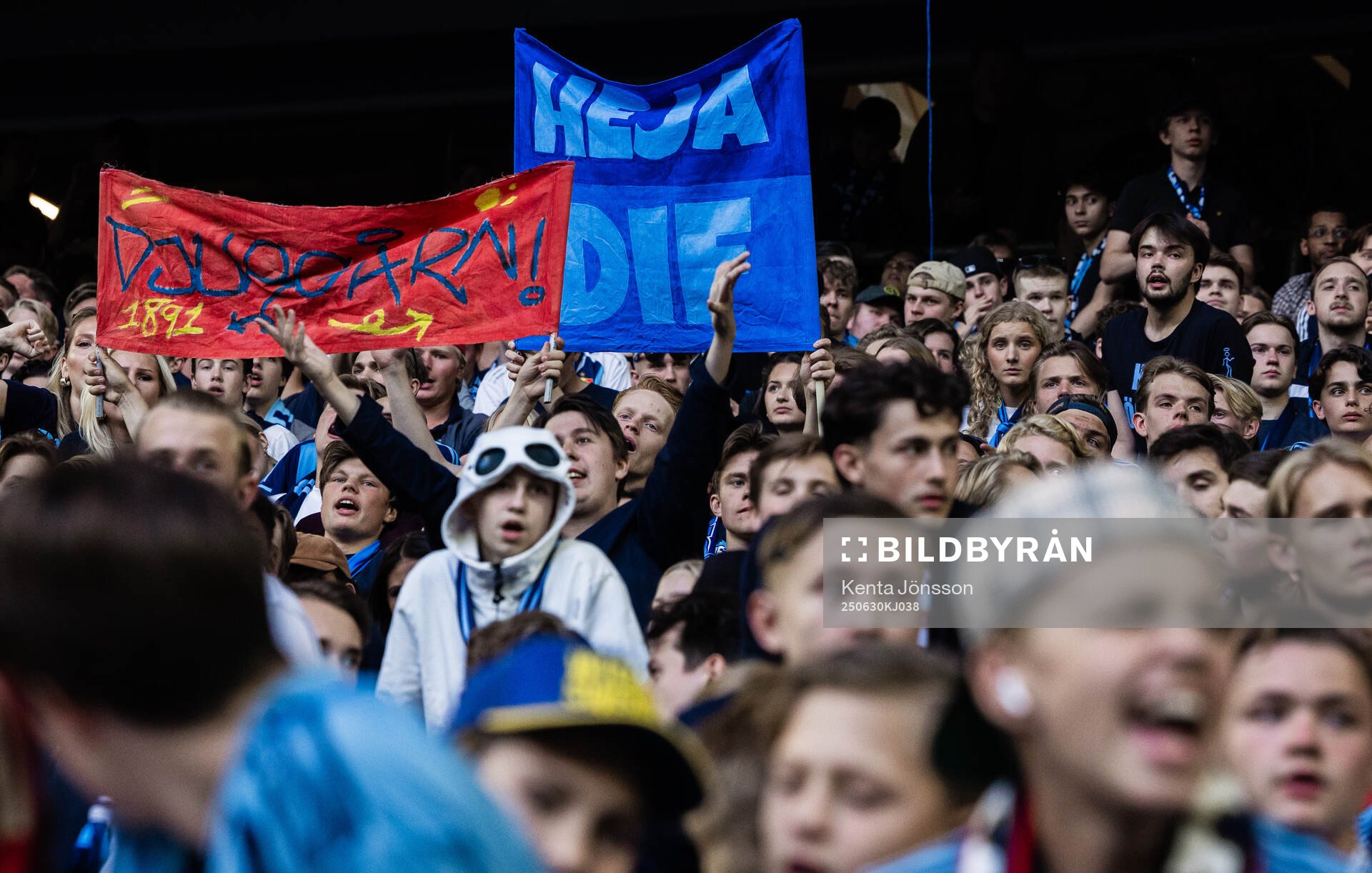 Djurgårdens supportrar