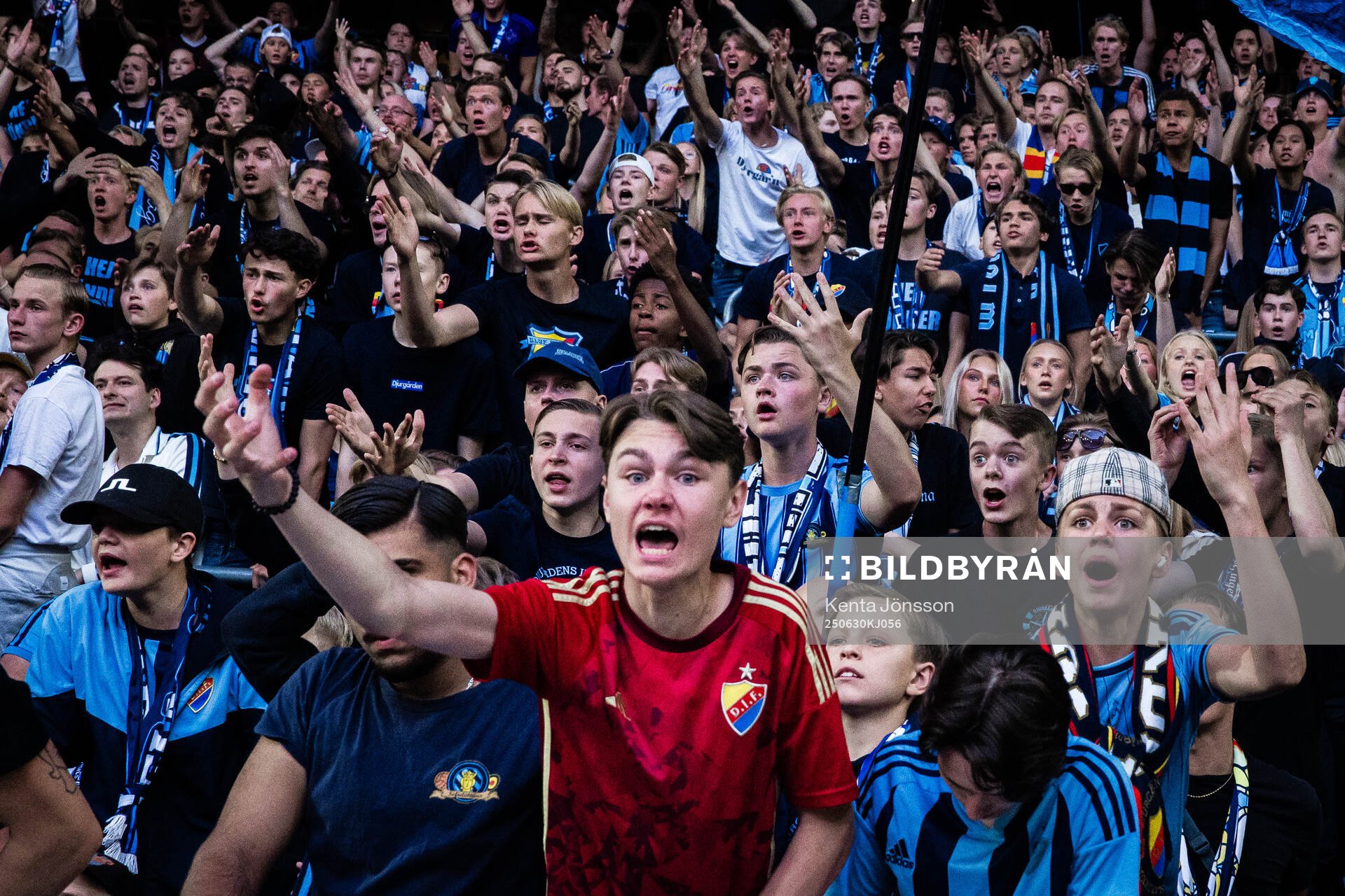 Djurgårdens supportrar reagerar