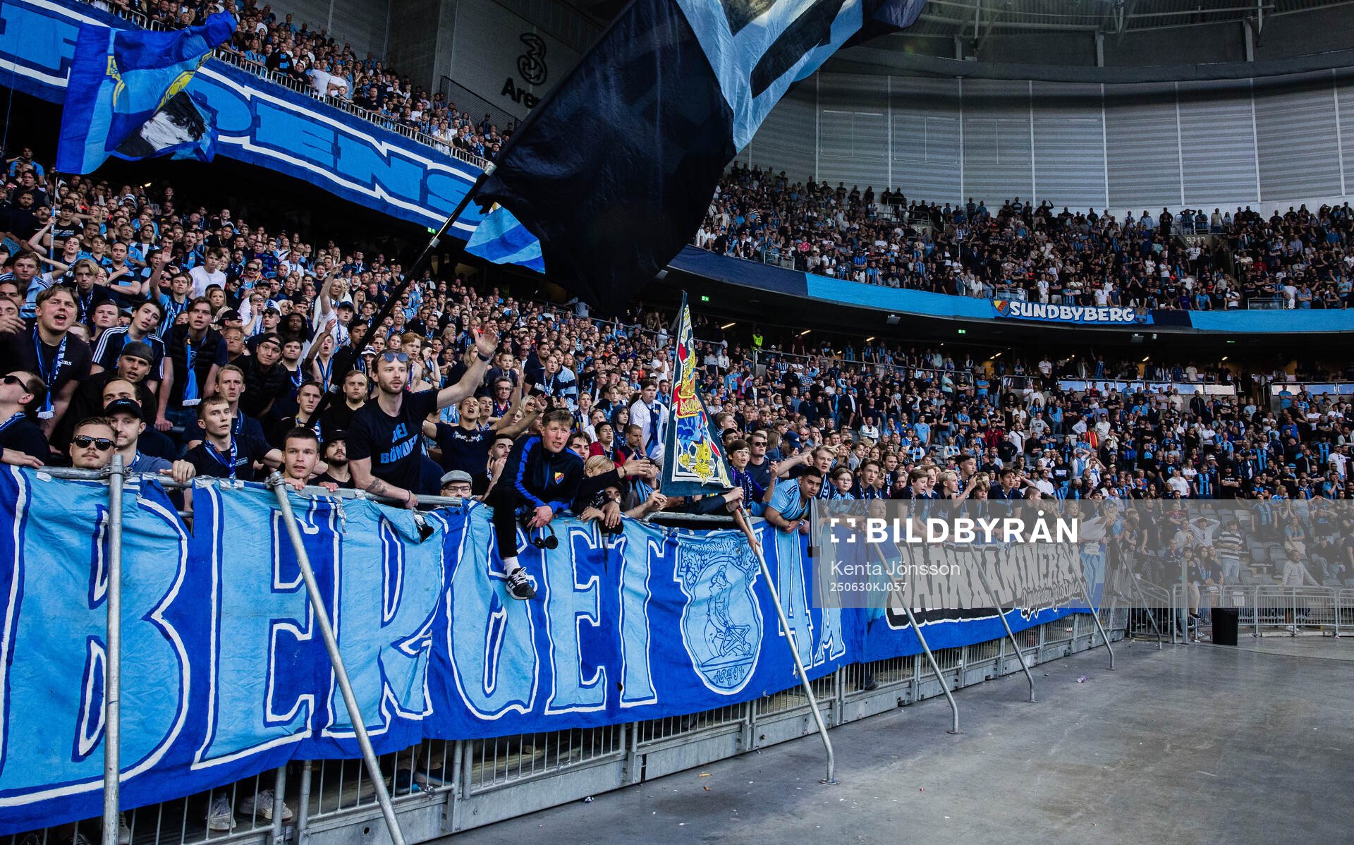 Djurgårdens supportrar