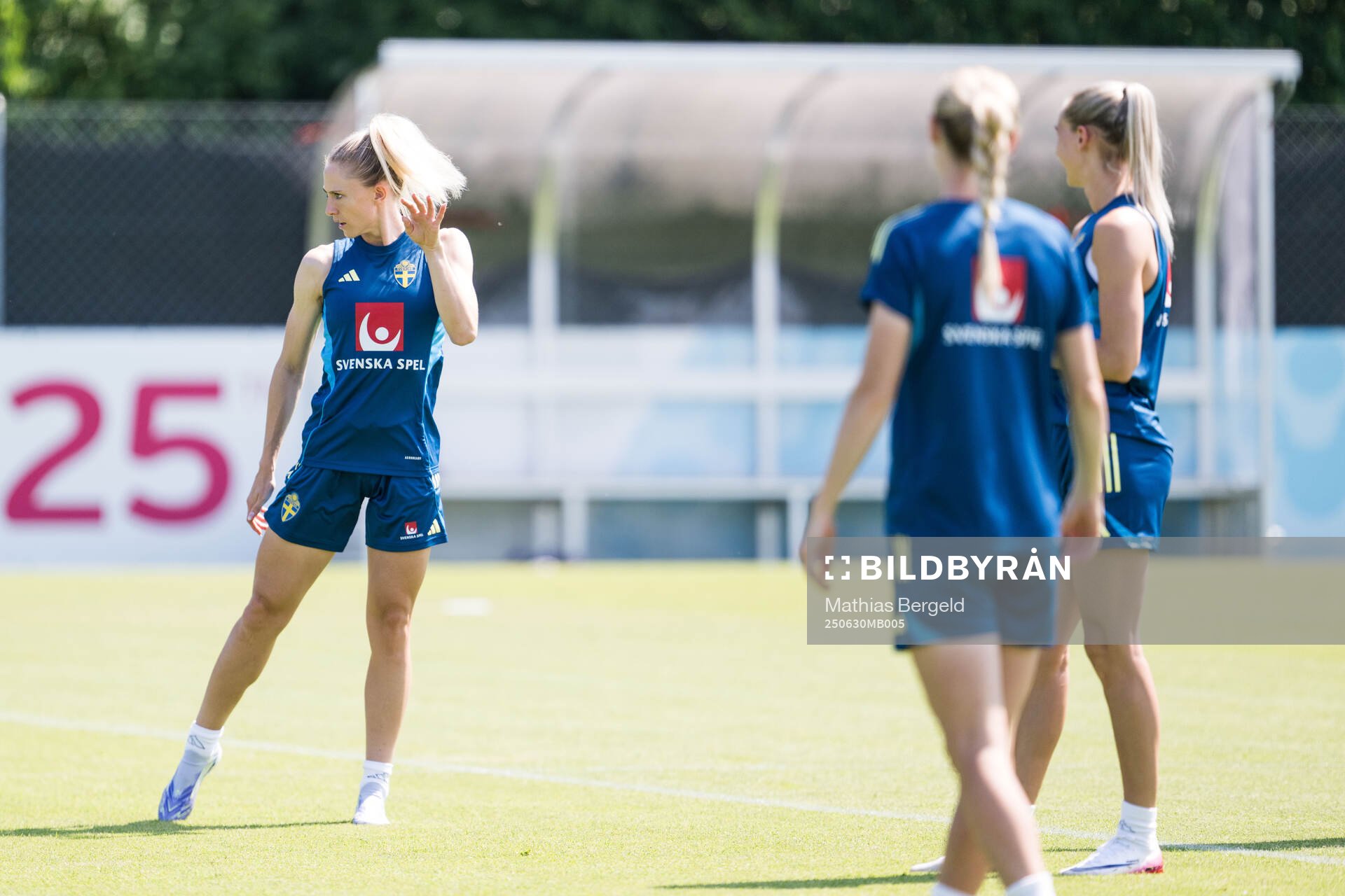 Rebecka Blomqvist of the Swedish women's national football