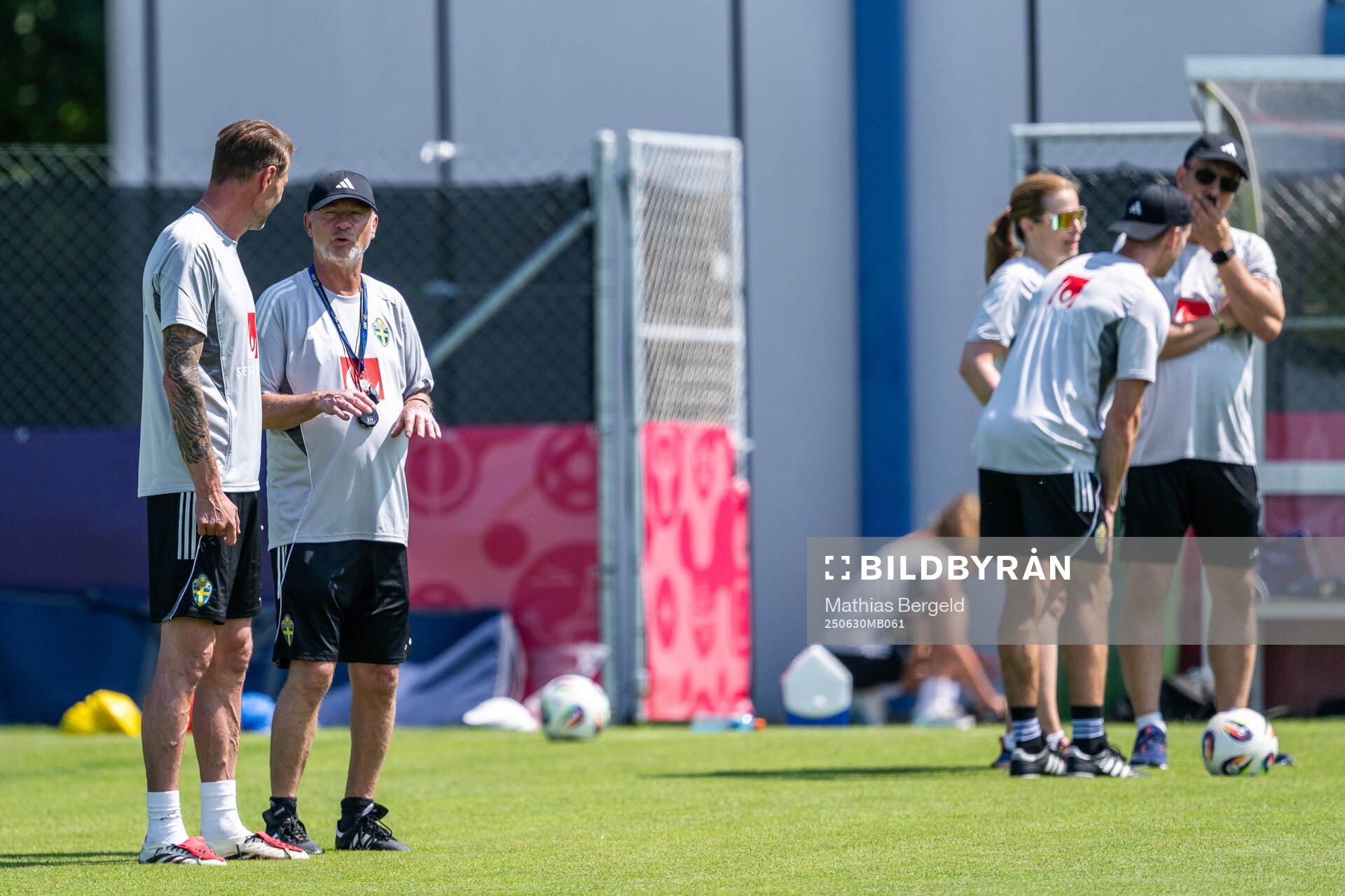 Coordinator Magnus Andersson of the Swedish women's