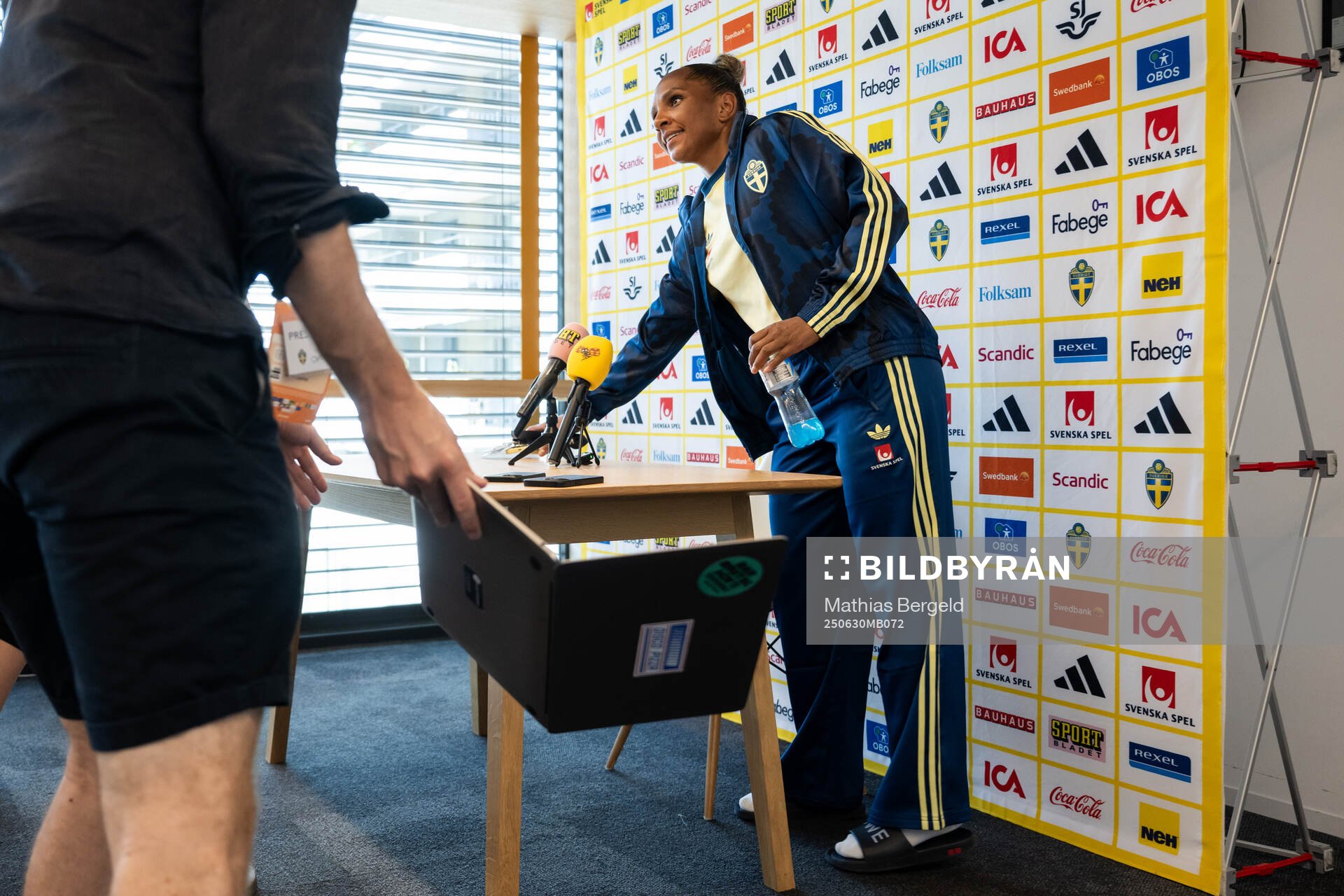 Madelen Janogy of the Swedish women's national football