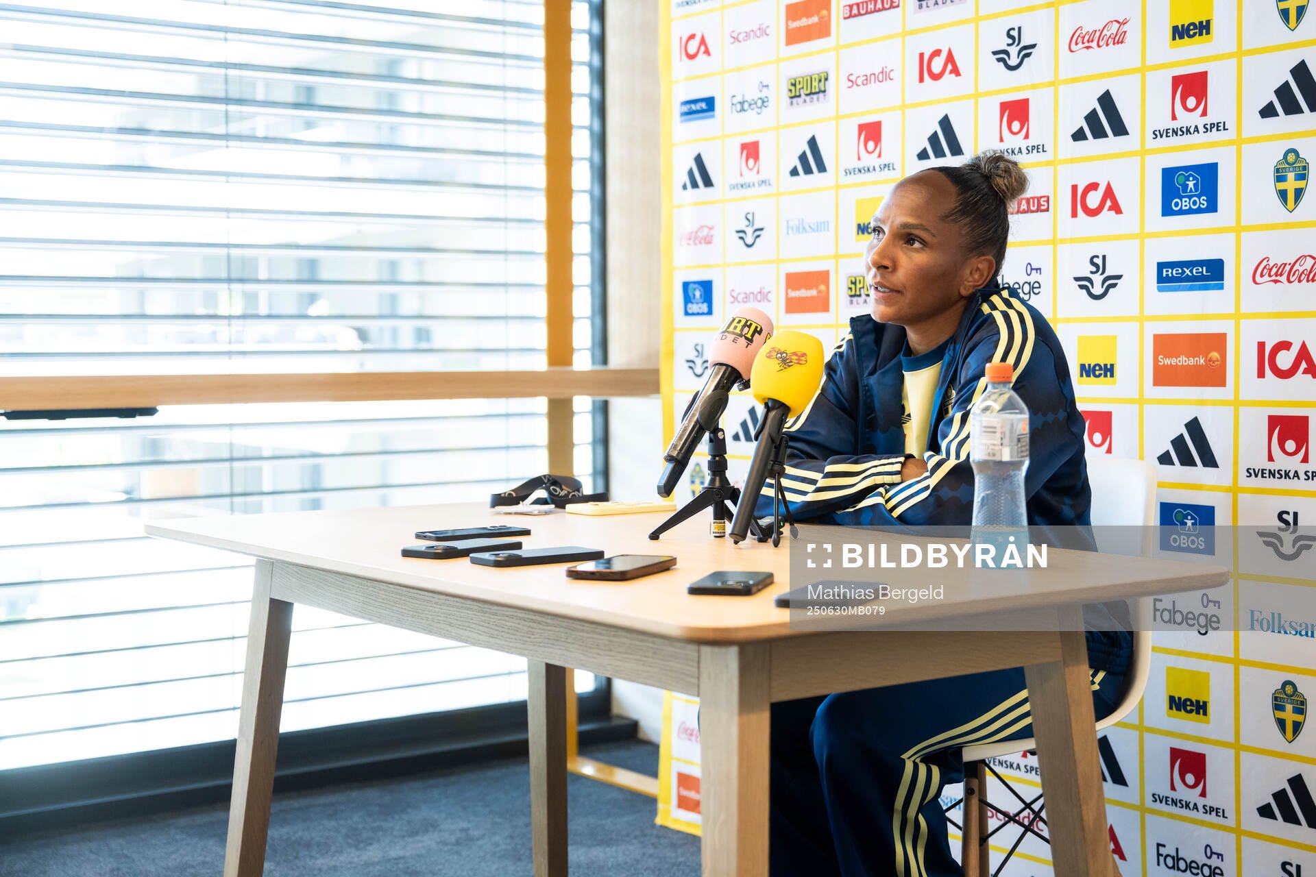 Madelen Janogy of the Swedish women's national football