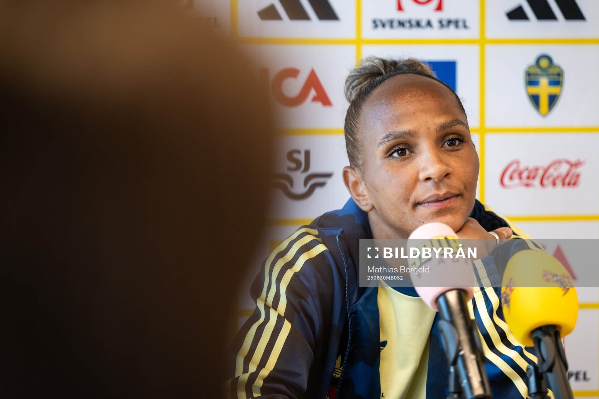 Madelen Janogy of the Swedish women's national football