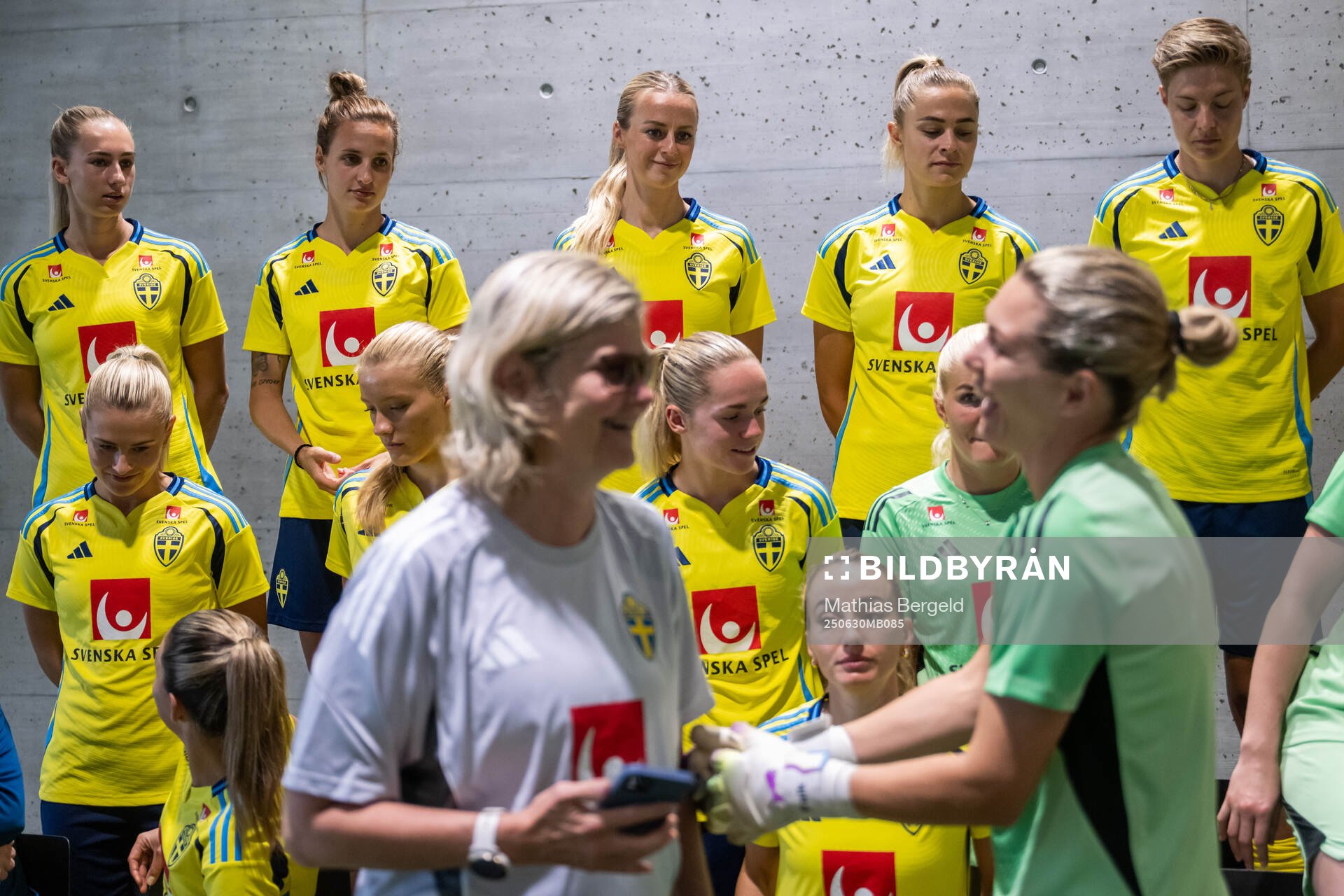 Ellen Wangerheim, Nathalie Björn, Amanda Ilestedt,