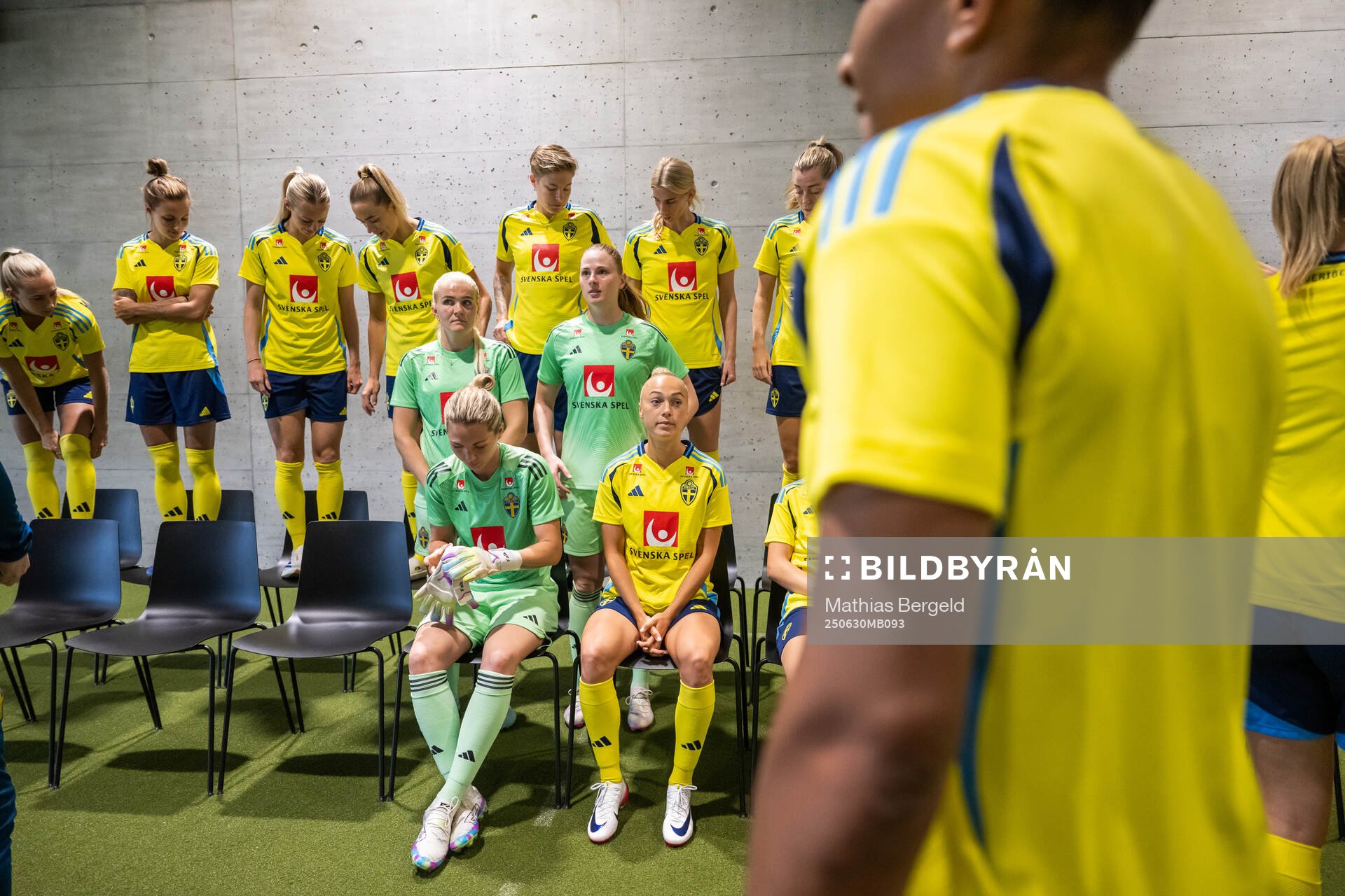 Nathalie Björn, Amanda Ilestedt, Fridolina Rolfö, Lina