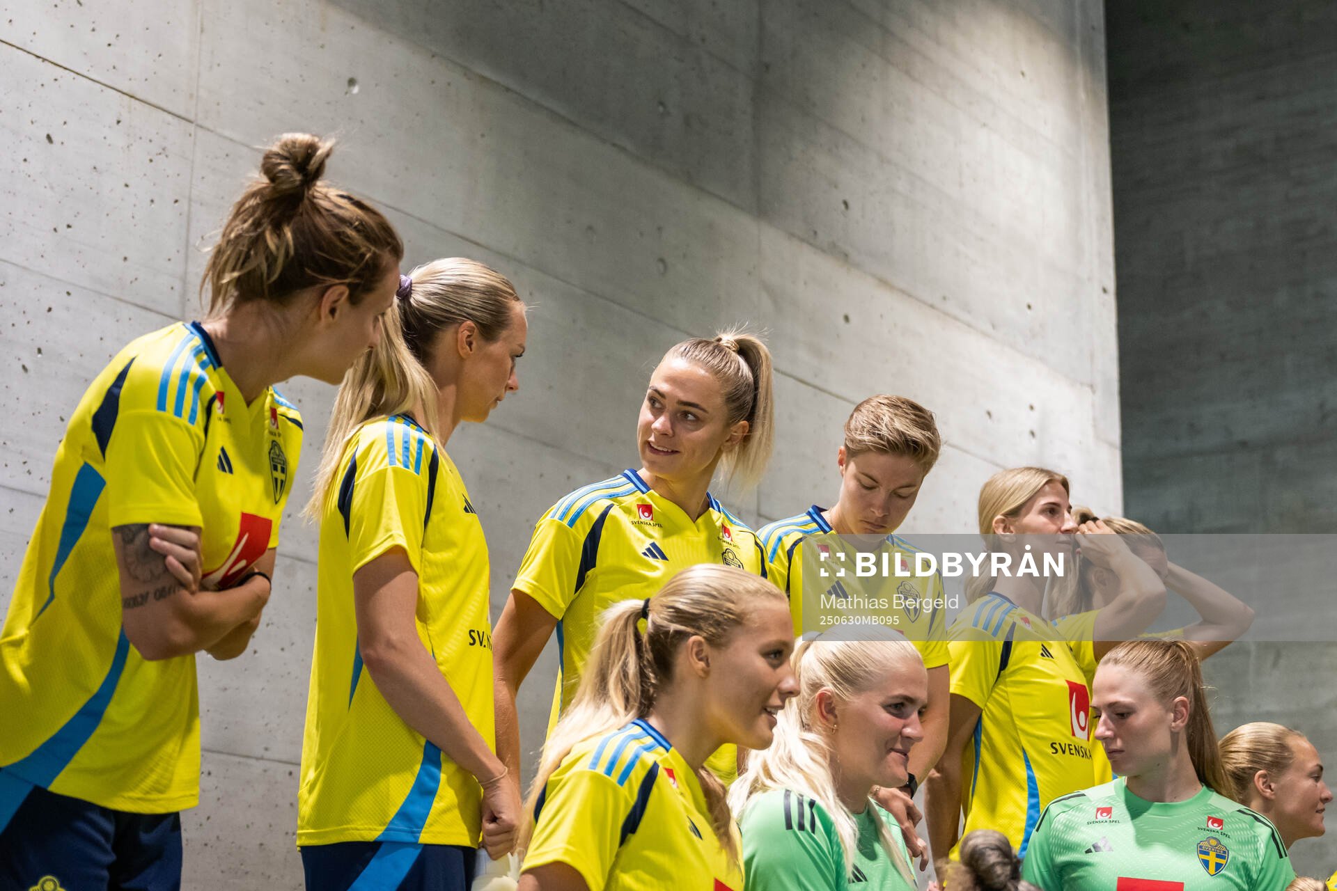 Nathalie Björn, Amanda Ilestedt, Fridolina Rolfö, Lina