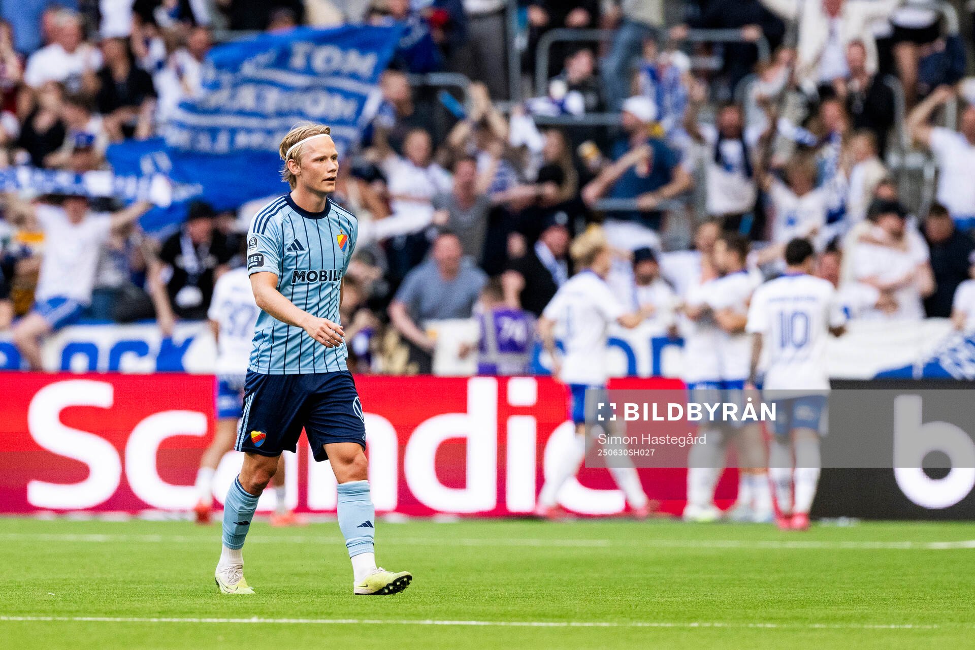Djurgårdens Tobias Gulliksen deppar