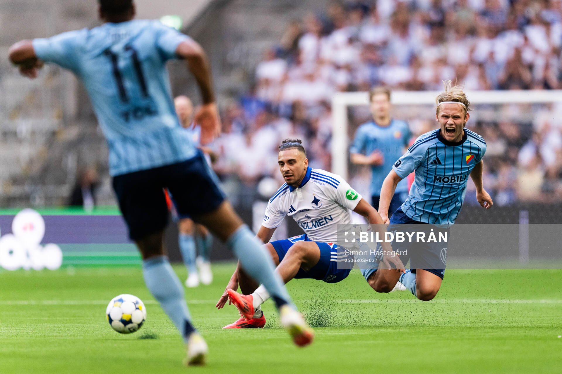 IFK Norrköpings Moutaz Neffati och Djurgårdens Tobias