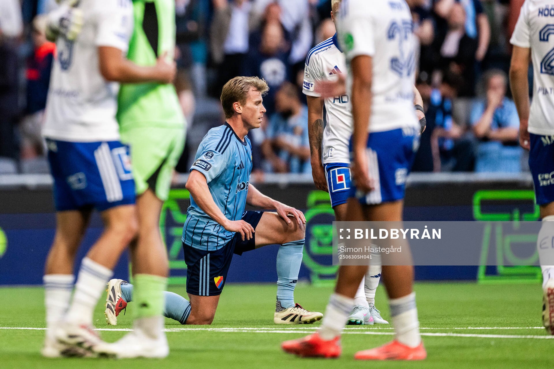 Djurgårdens Rasmus Schuller deppar