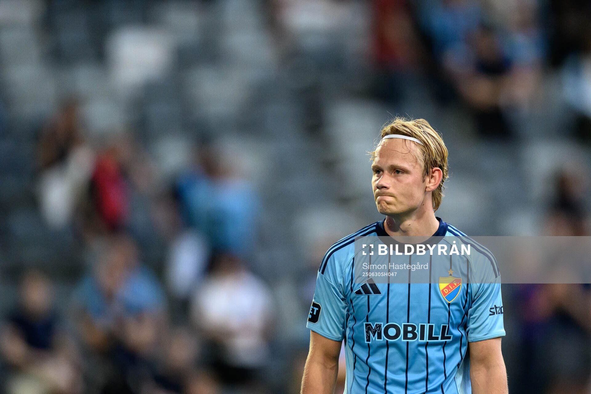 Djurgårdens Tobias Gulliksen deppar