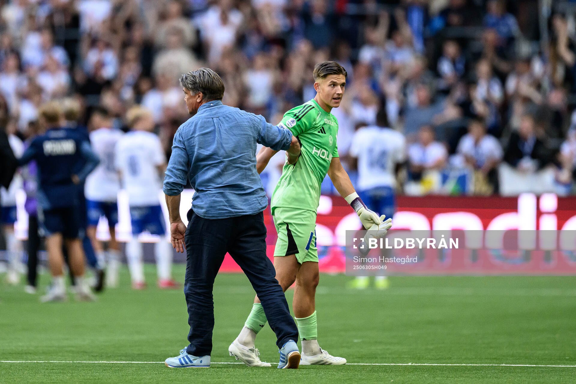 Djurgårdens sportchef Bosse Andersson och IFK Norrköpings