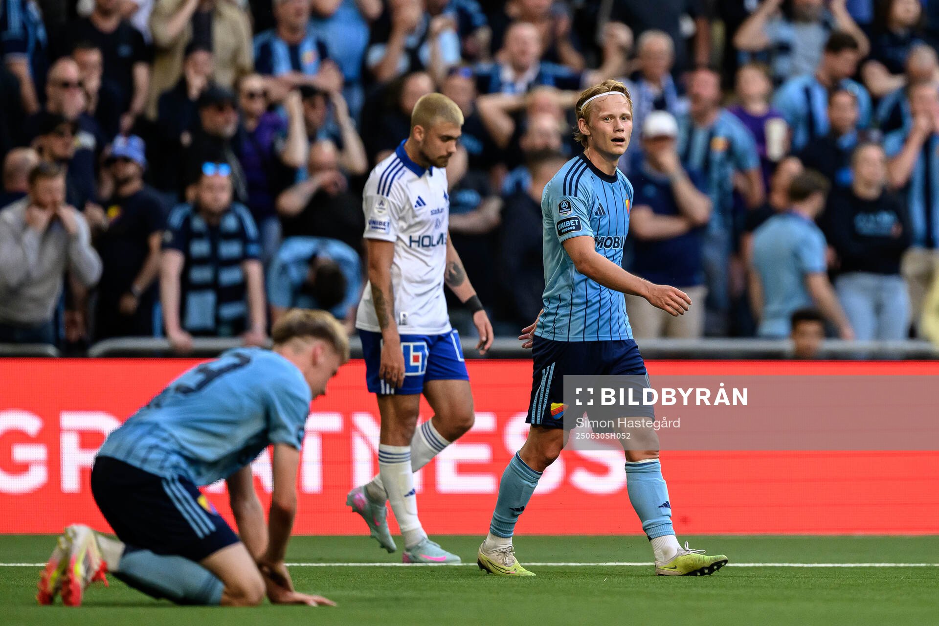 Djurgårdens Tobias Gulliksen deppar