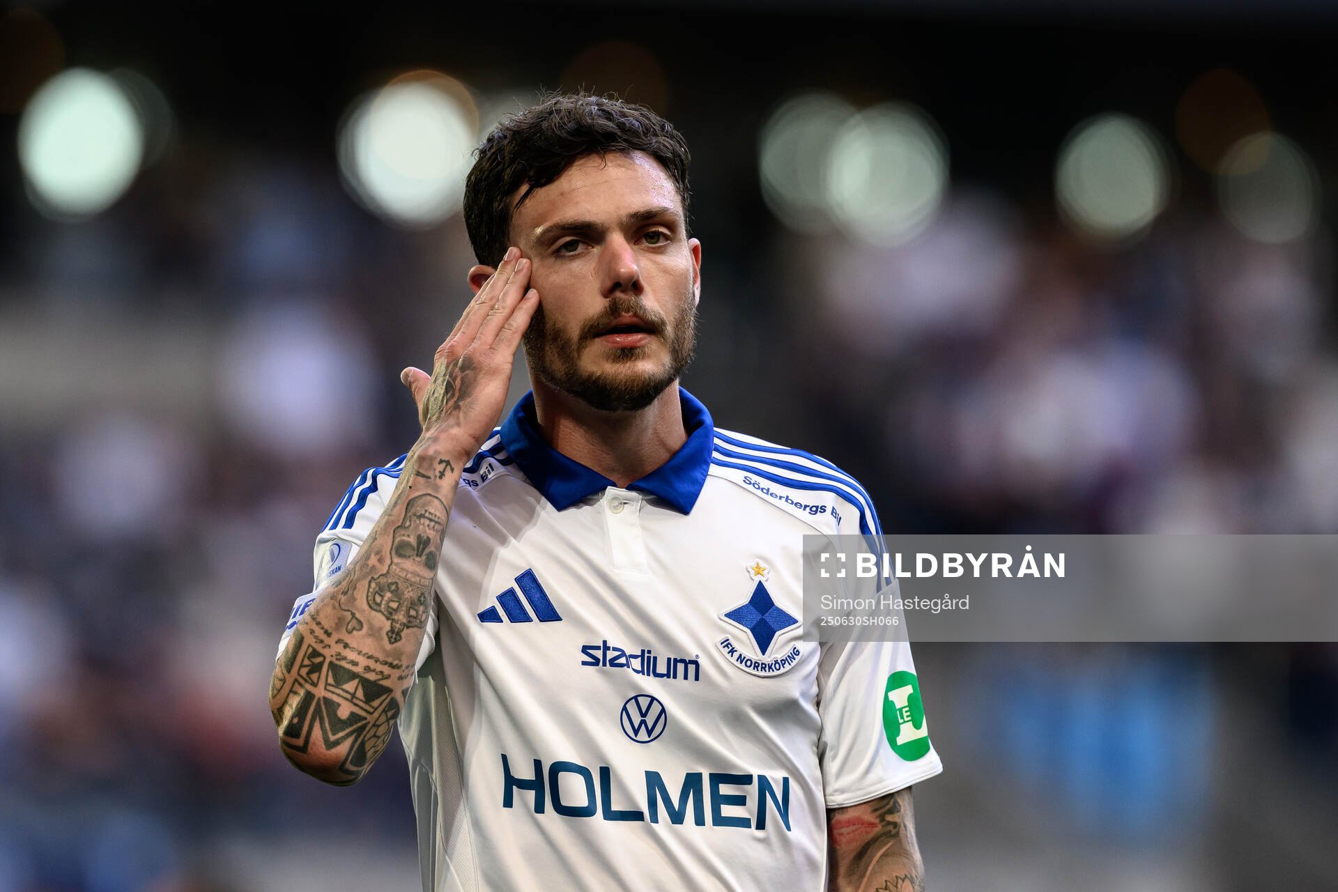 IFK Norrköpings David Moberg Karlsson deppar