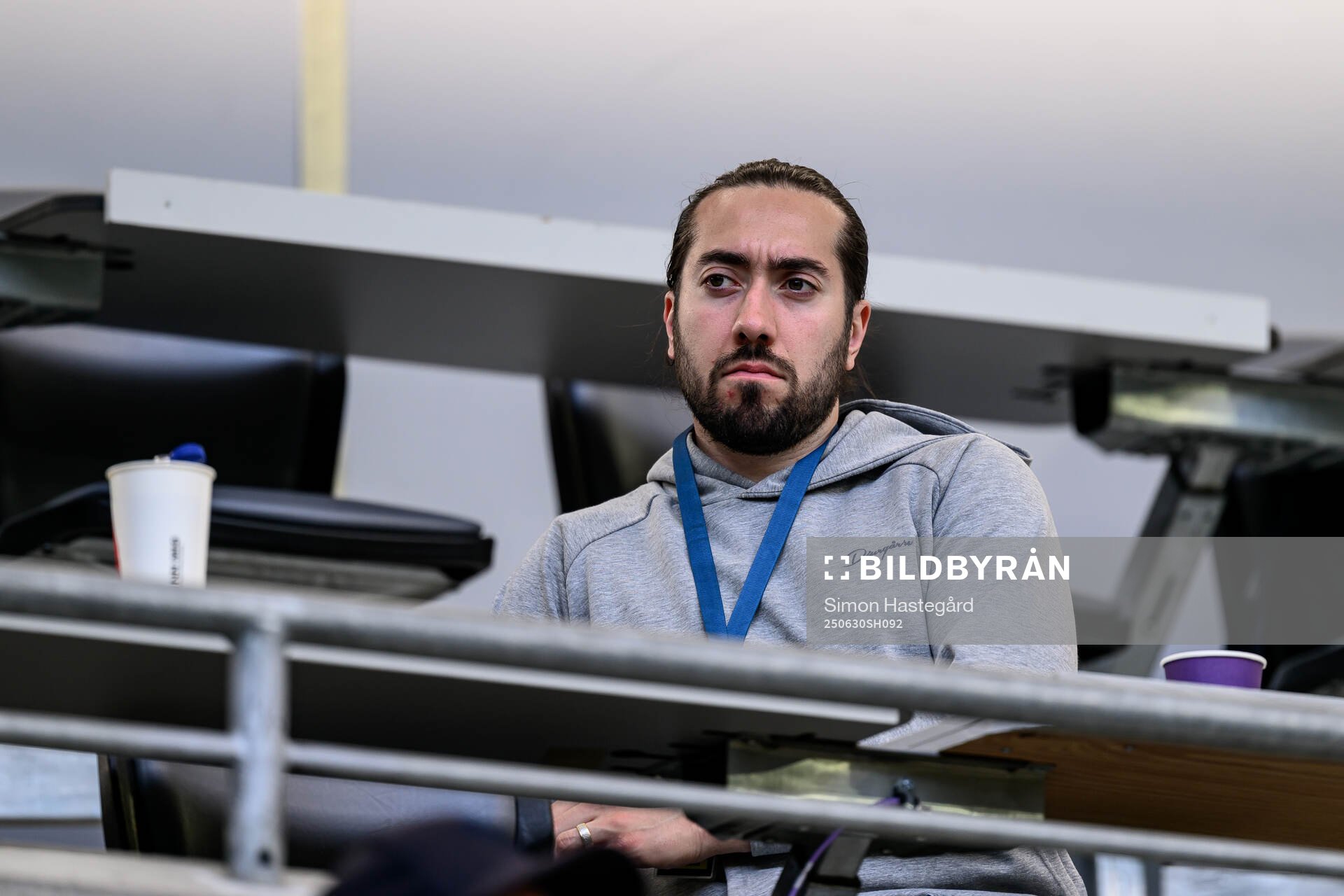 Mika Zibanejad på läktarplats