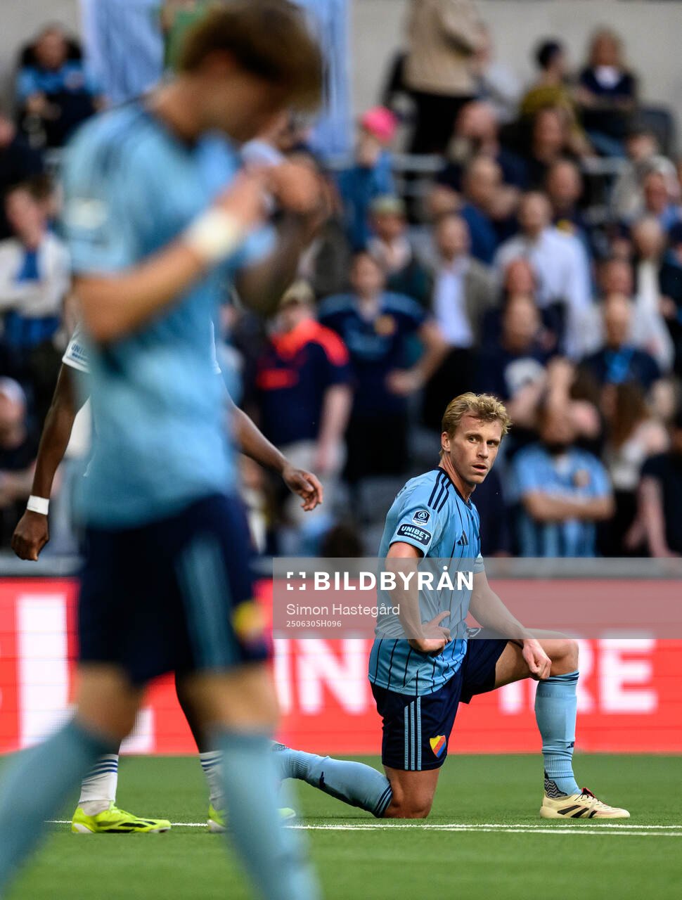 Djurgårdens Rasmus Schuller deppar