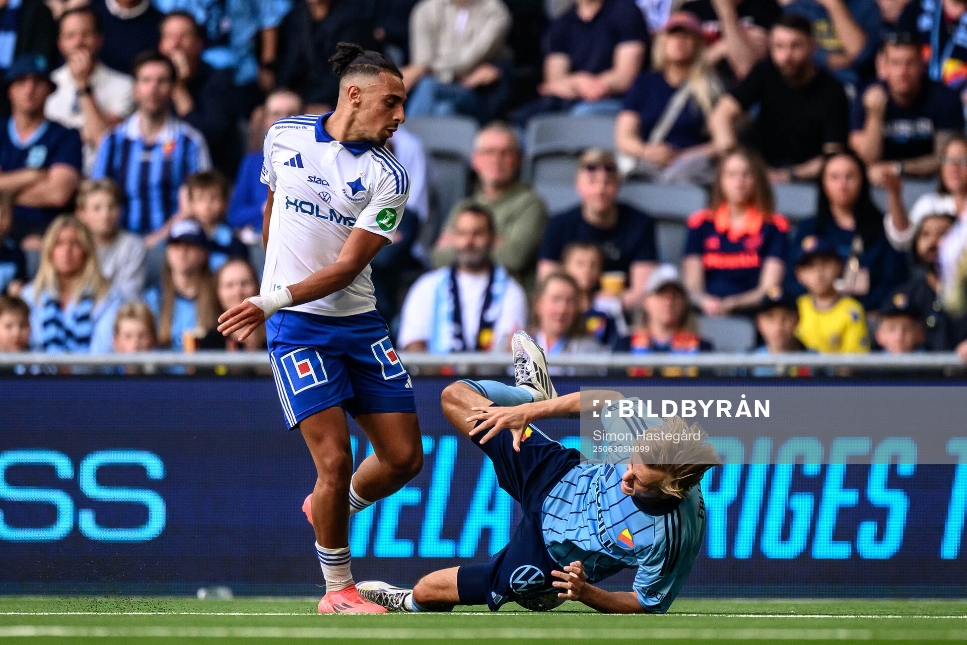 IFK Norrköpings Moutaz Neffati och Djurgårdens Oskar