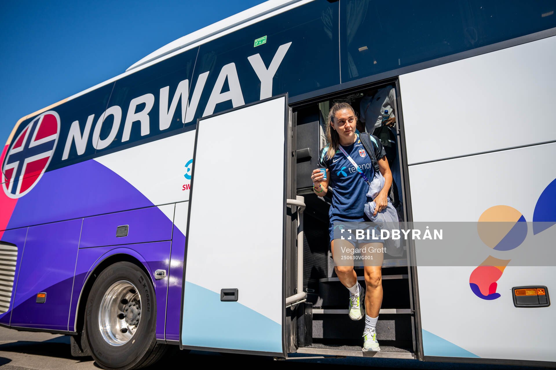 Vilde Bøe Risa of the Norwegian women's national football