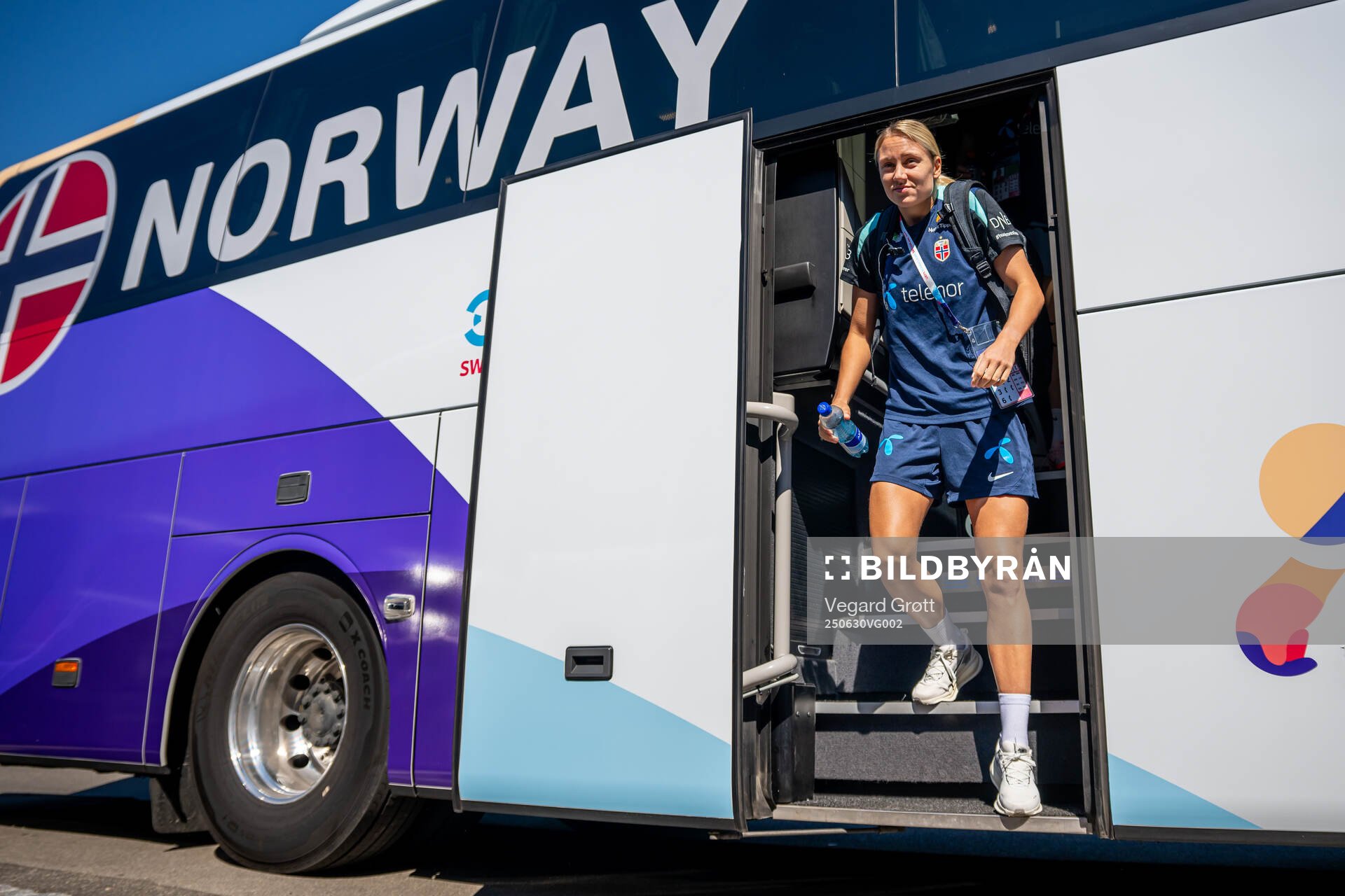 Lisa Naalsund of the Norwegian women's national football