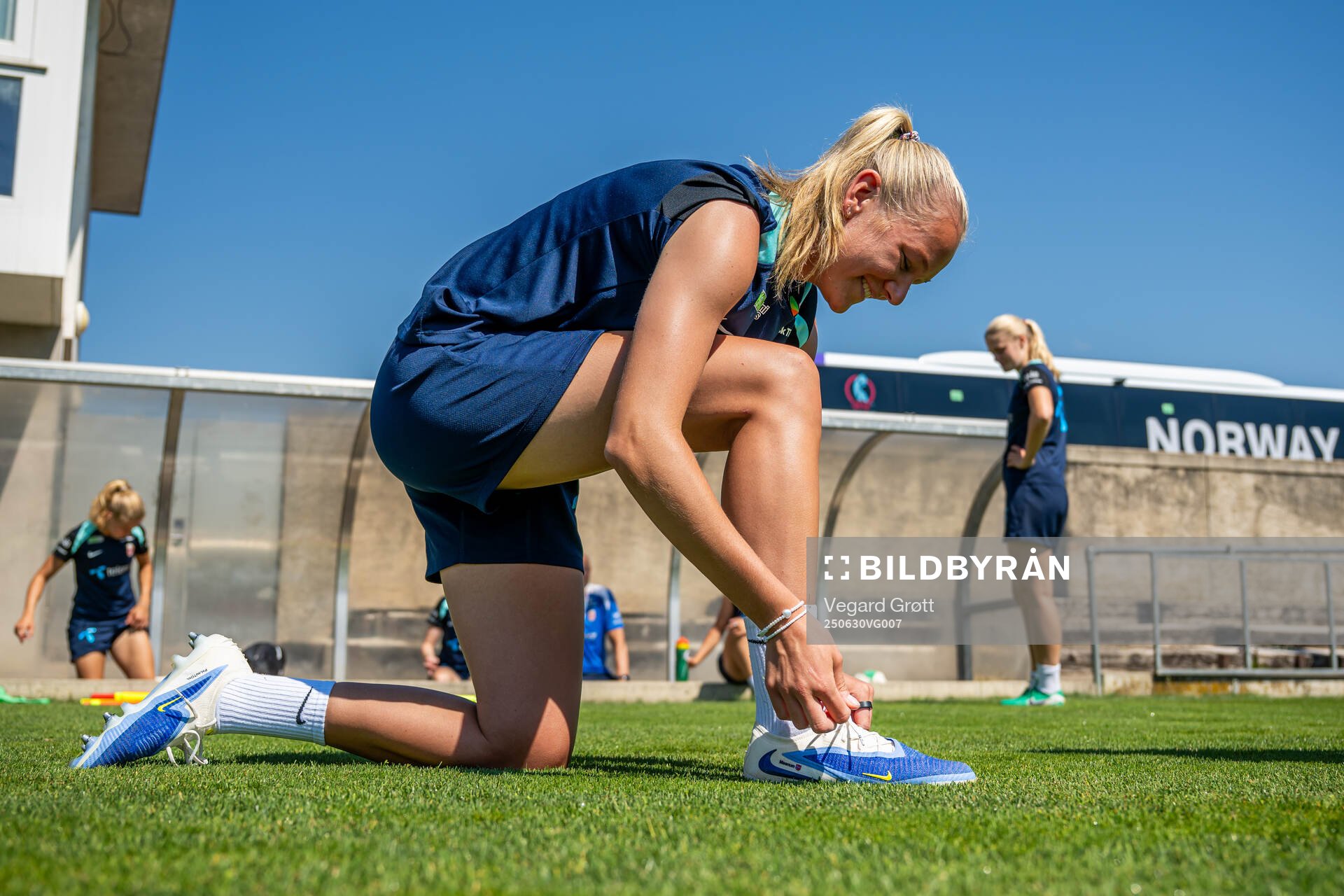 Frida Maanum of the Norwegian women's national football team