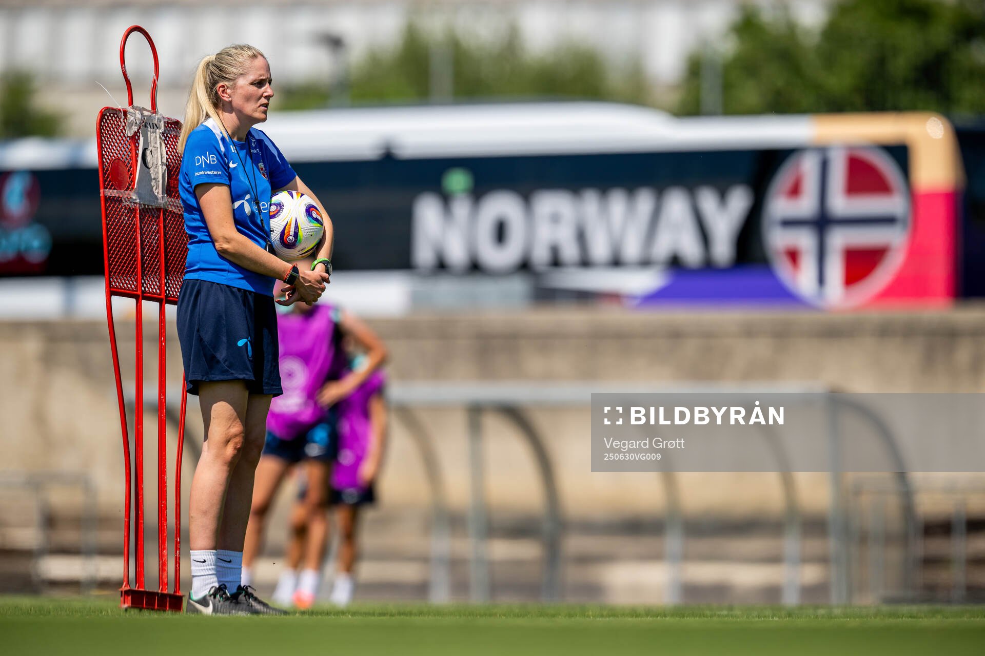Gemma Grainger, head coach of the Norwegian women's
