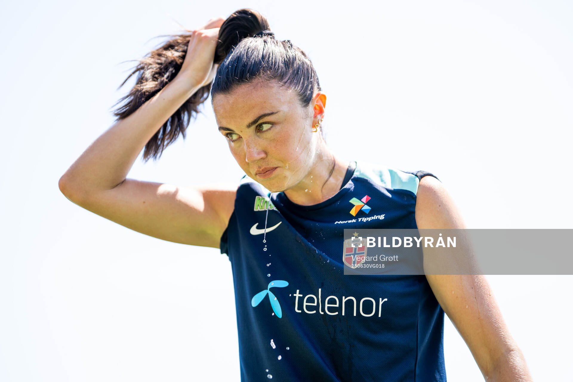 Ingrid Syrstad Engen of the Norwegian women's national