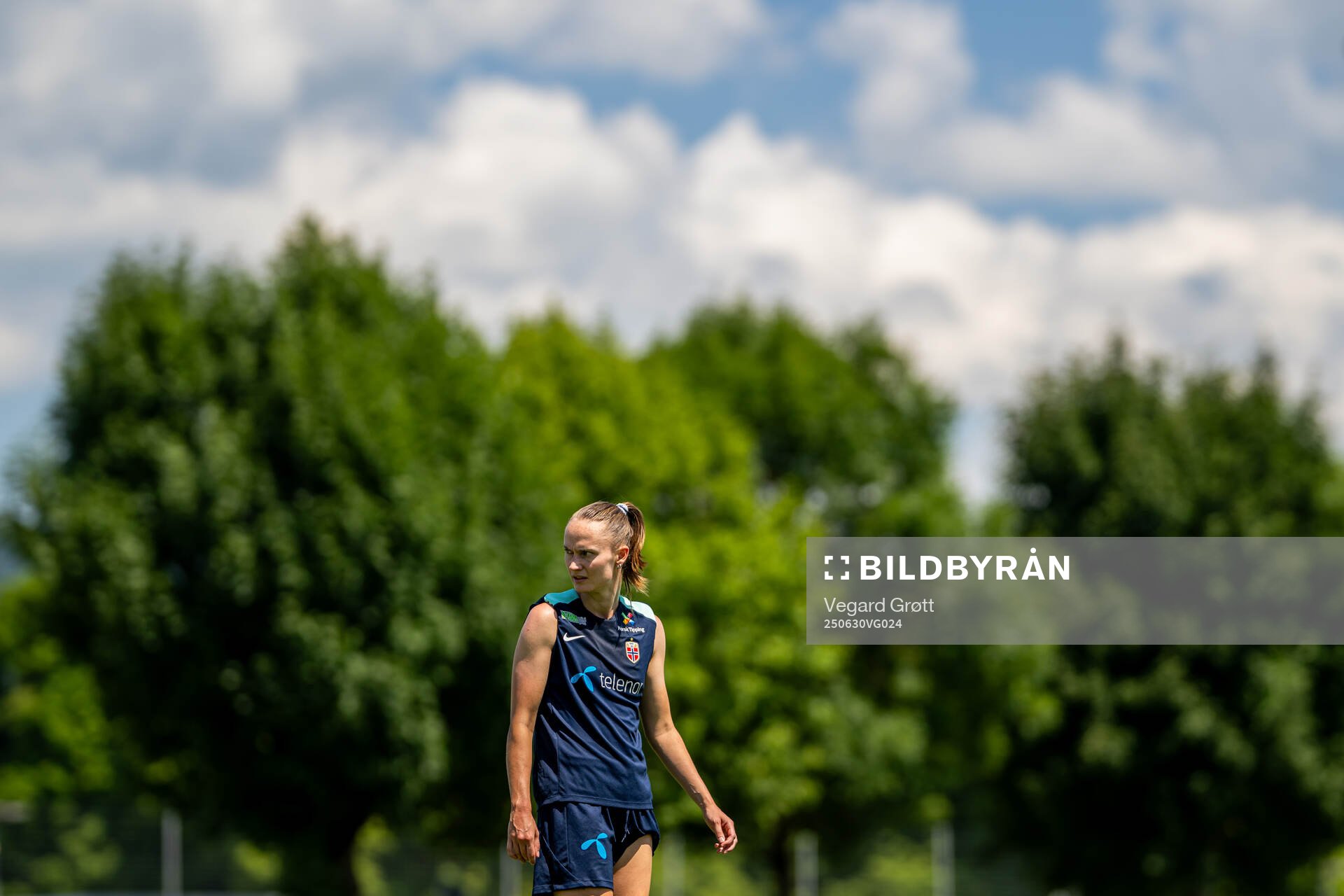 Caroline Graham Hansen of the Norwegian women's national