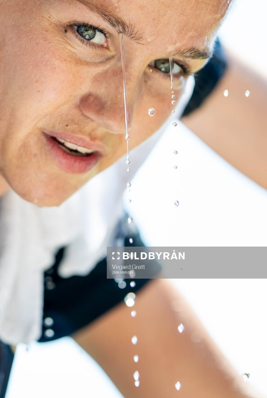 Guro Reiten of the Norwegian women's national football team
