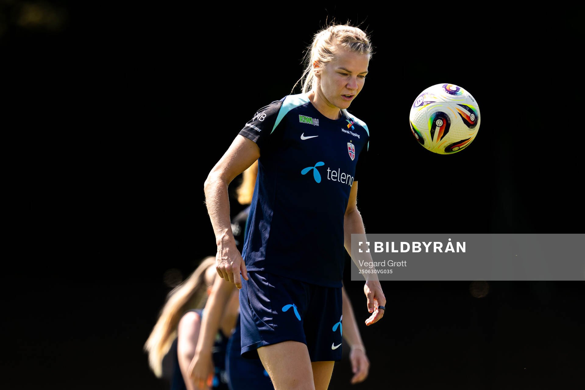 Ada Hegerberg of the Norwegian women's national football