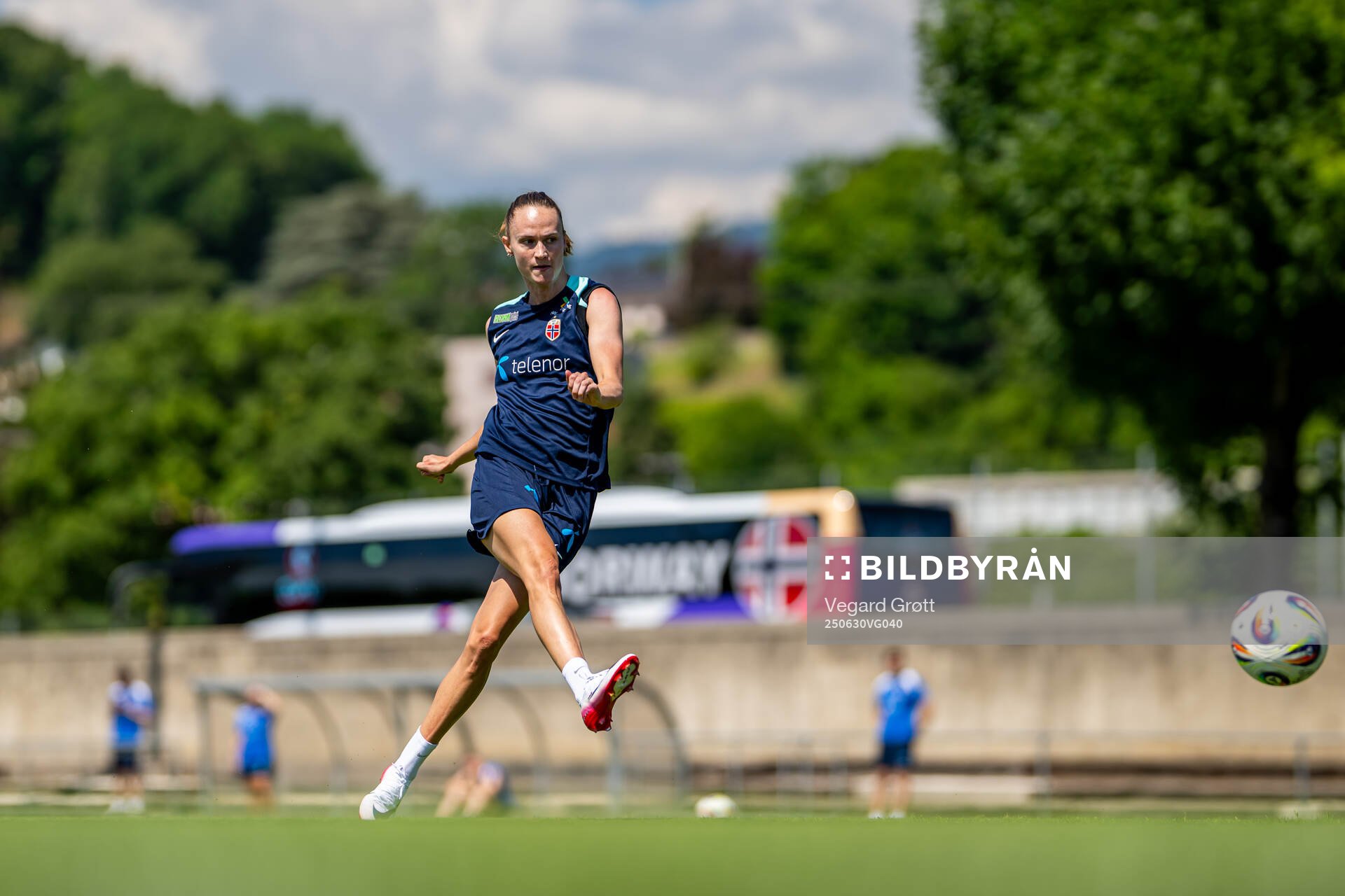 Caroline Graham Hansen of the Norwegian women's national