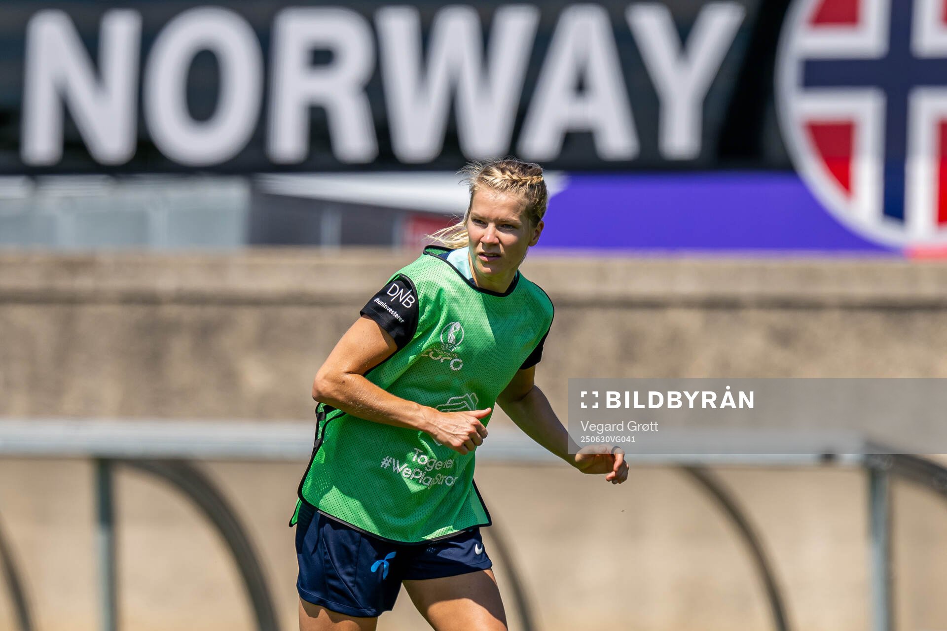 Ada Hegerberg of the Norwegian women's national football