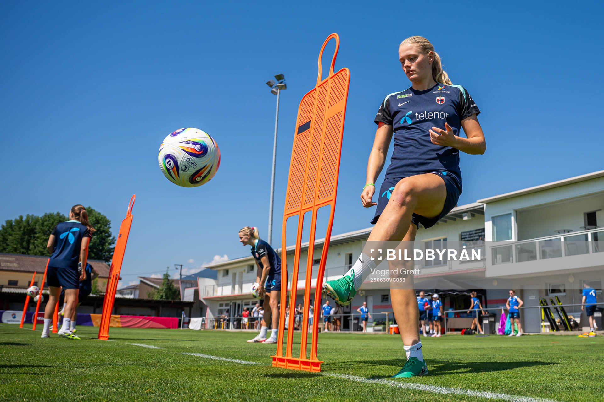 Mathilde Harviken of the Norwegian women's national