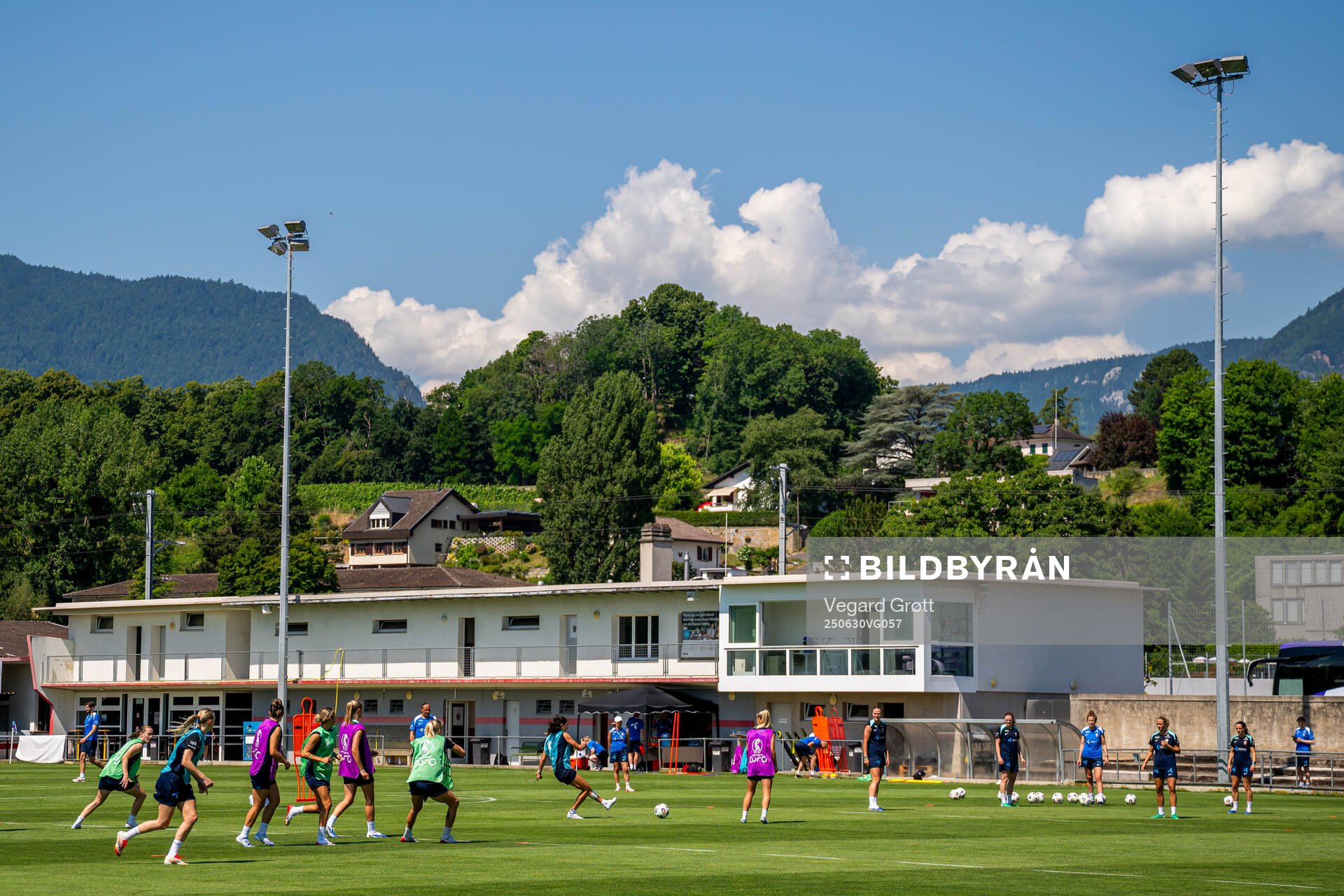 General view of FC Colombier