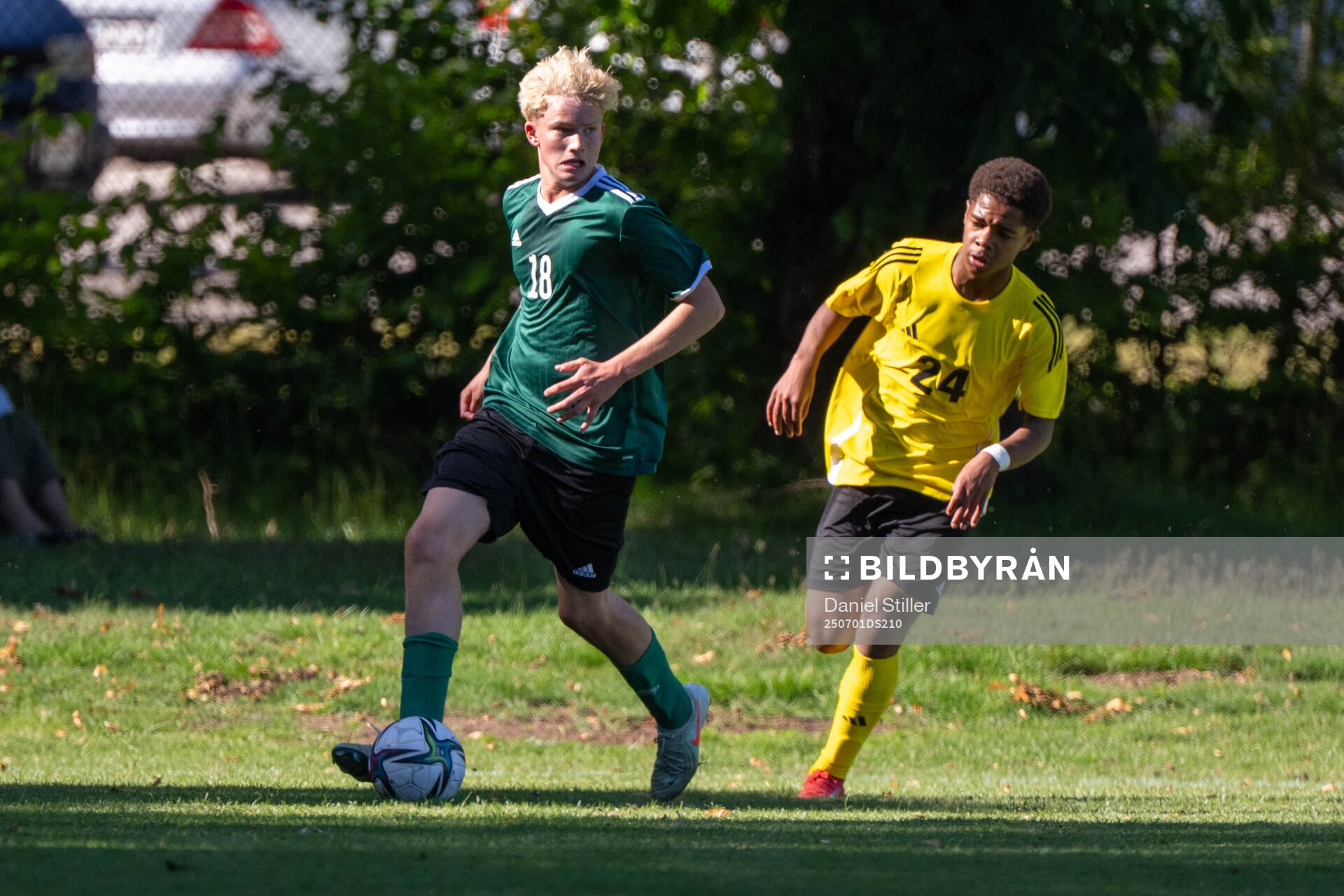 Arvid Hansson och Lotenna Nwafor