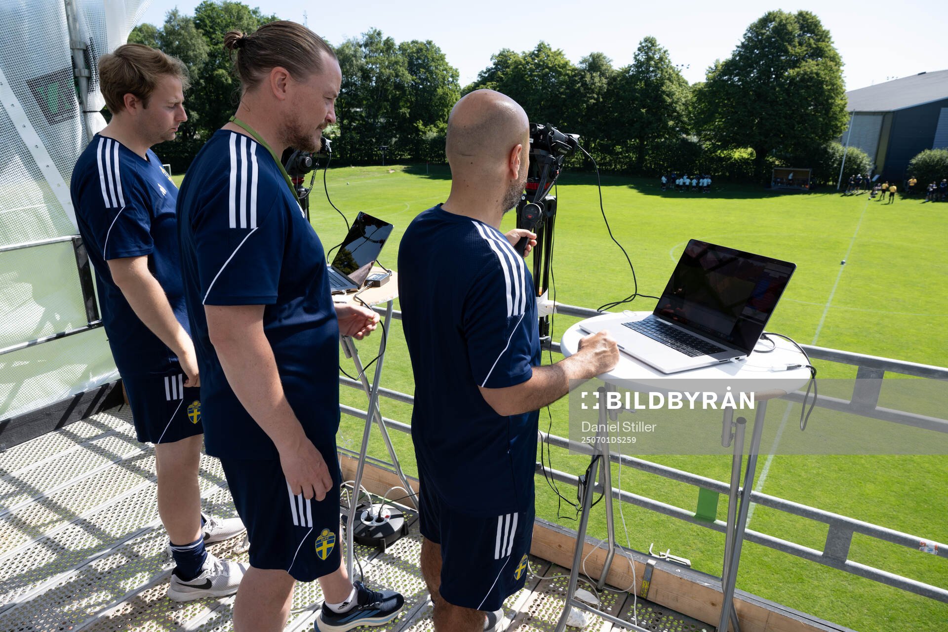 Olof Broberg , Christoffer Bernspång, Farshid Mahmoudi i