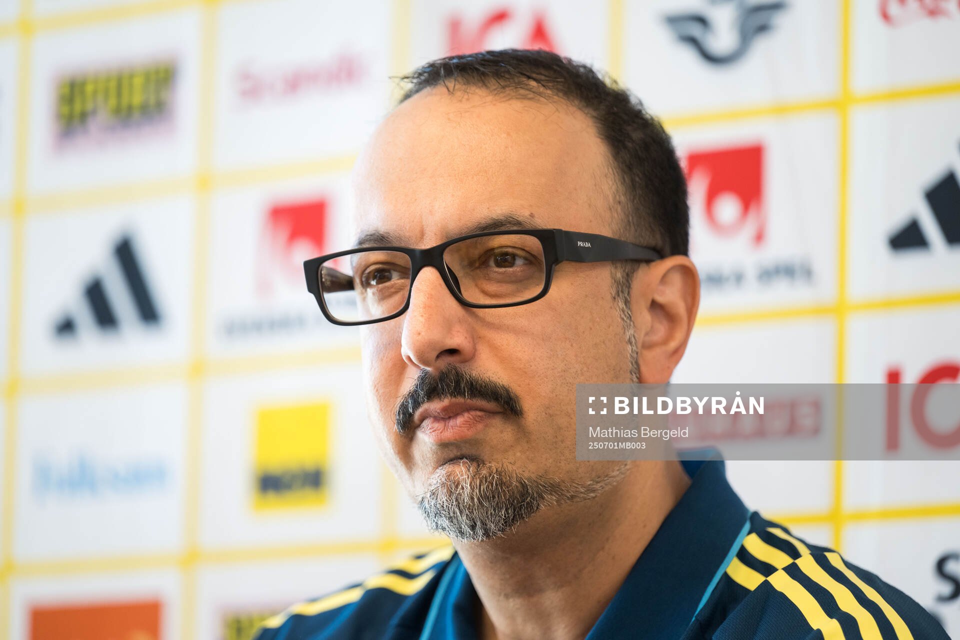 Doctor Houman Ebrahim of the Swedish women’s national