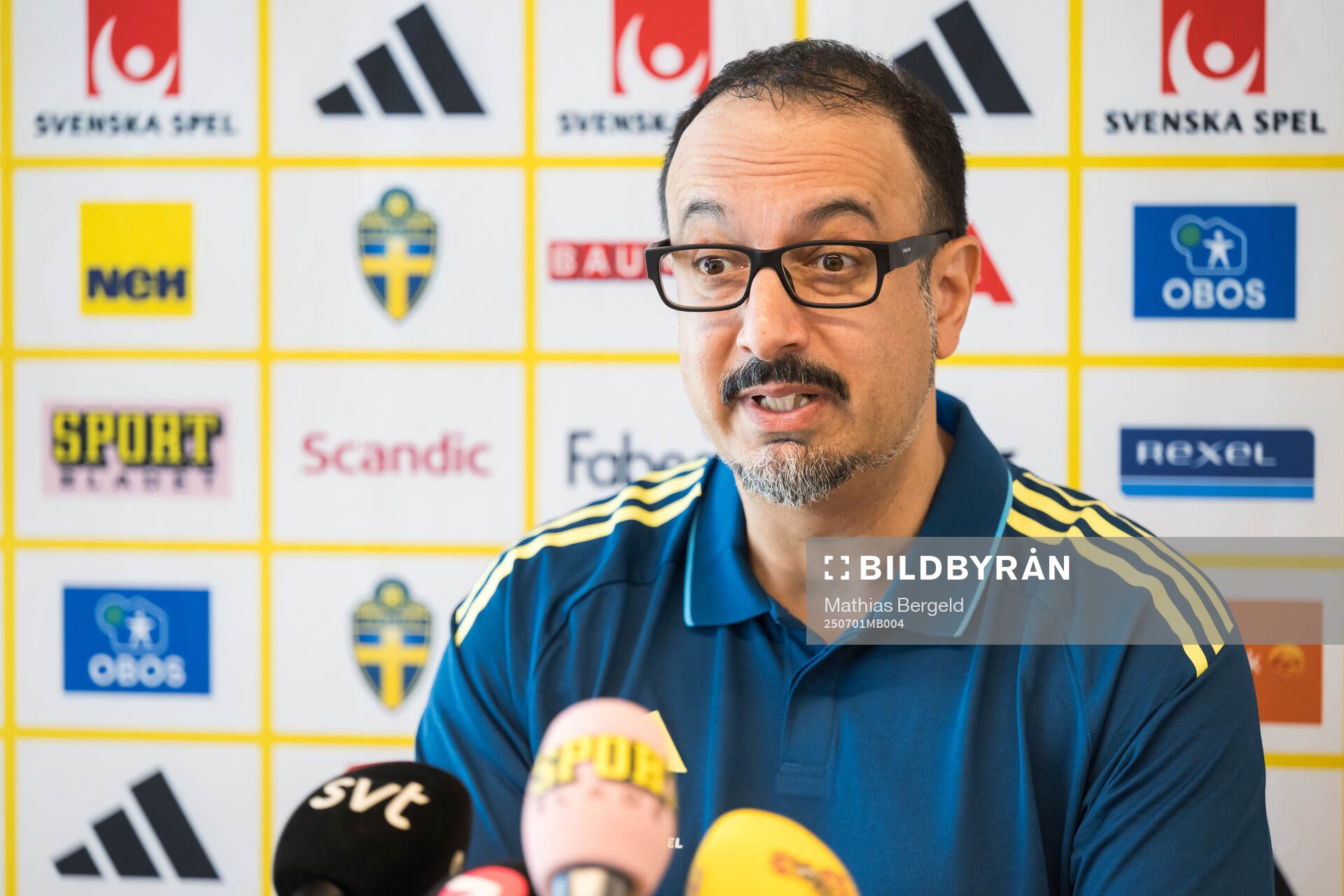Doctor Houman Ebrahim of the Swedish women’s national