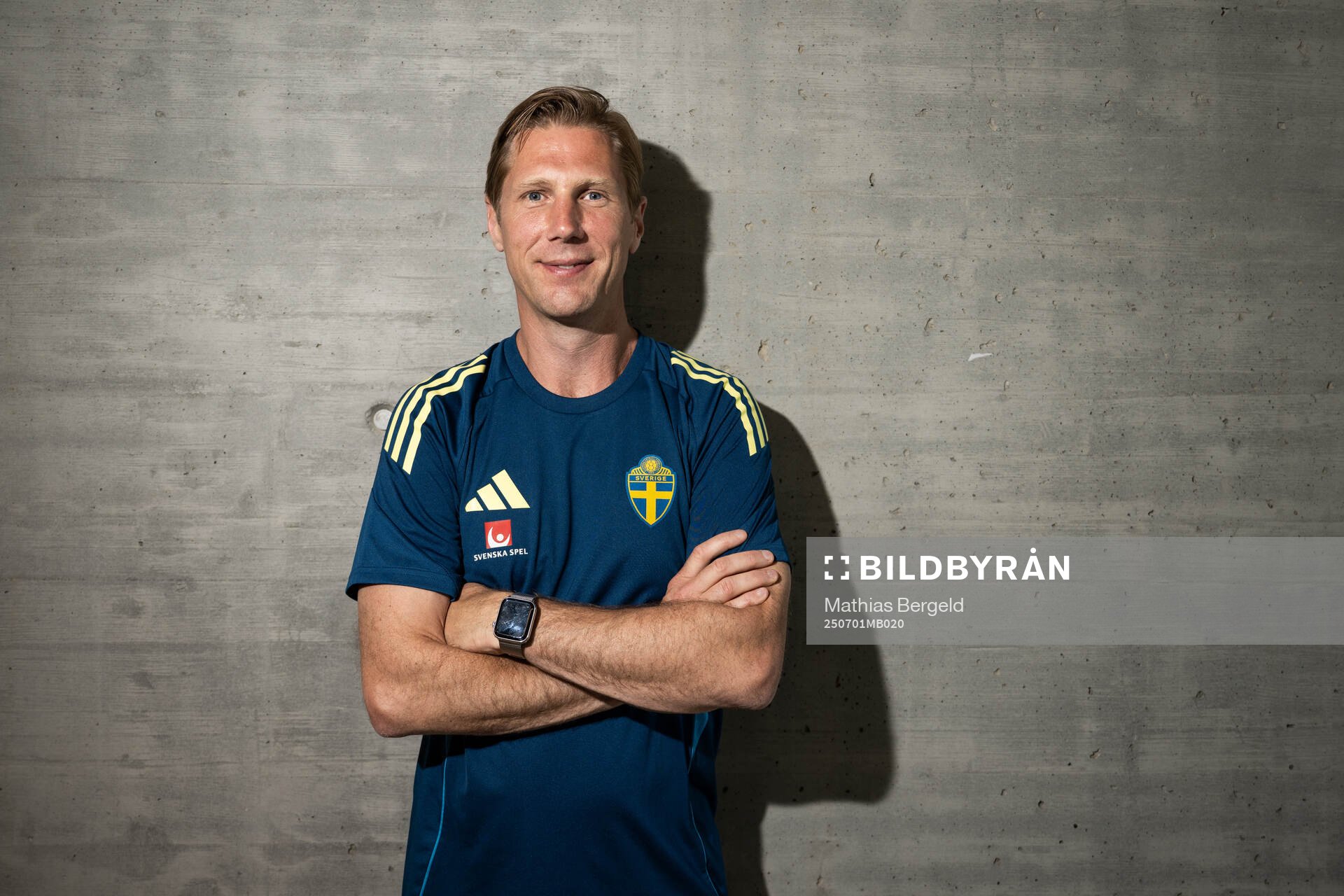 Sports psychologist Rasmus Liljeblad of the Swedish