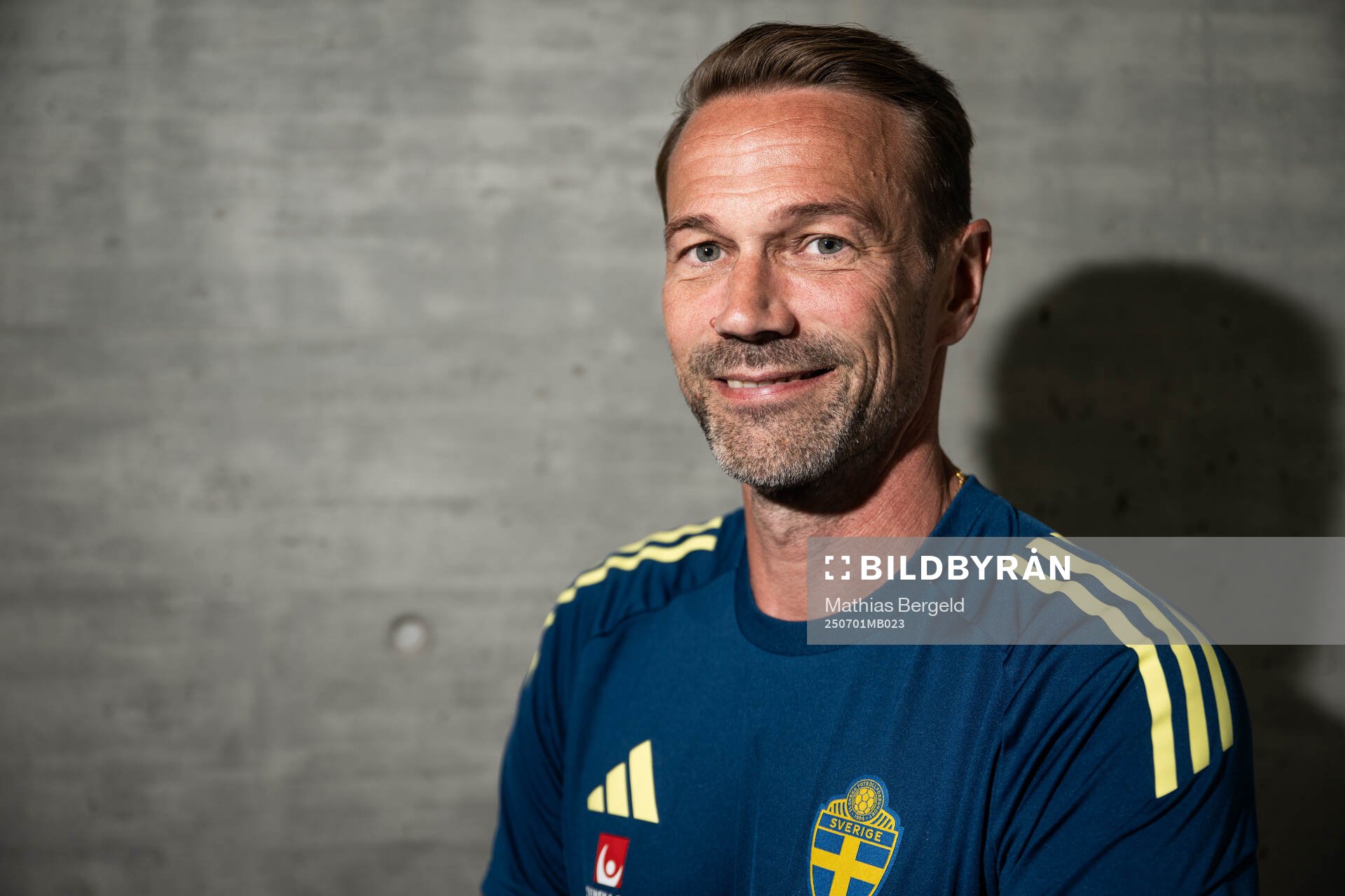Coordinator Magnus Andersson of the Swedish women’s
