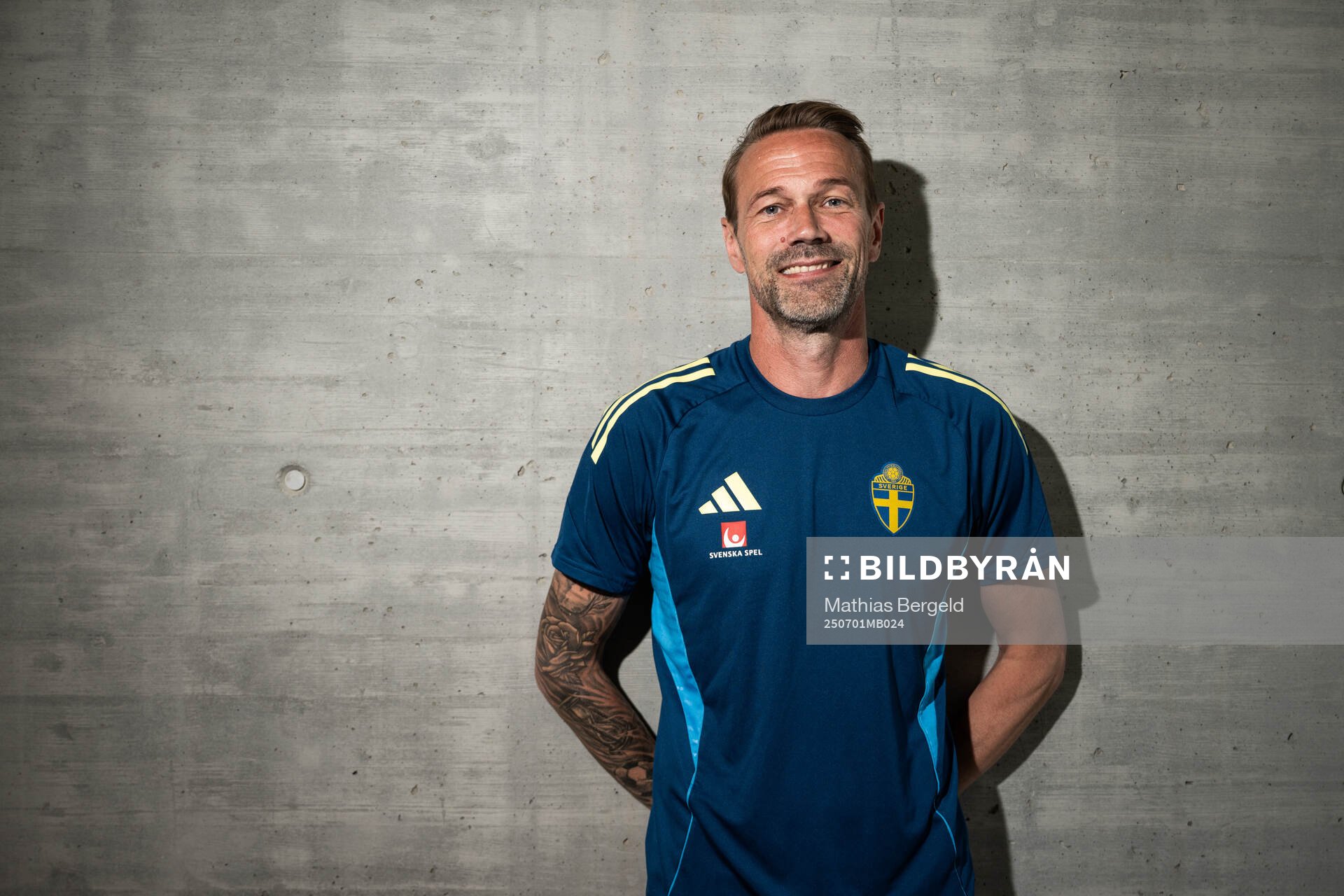 Coordinator Magnus Andersson of the Swedish women’s
