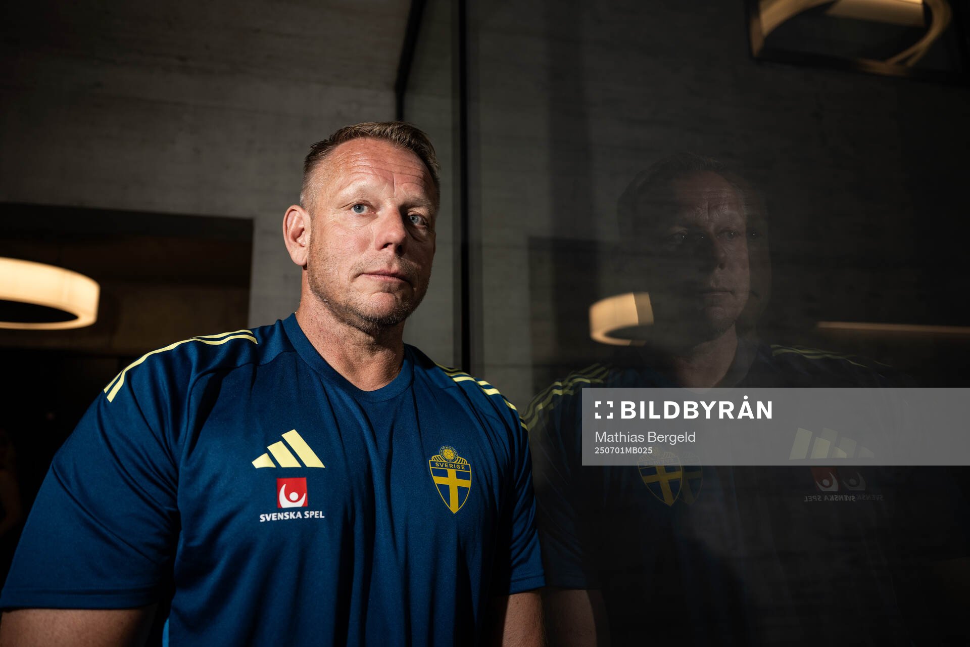 Head of security Stefan Dejemyr of the Swedish women’s