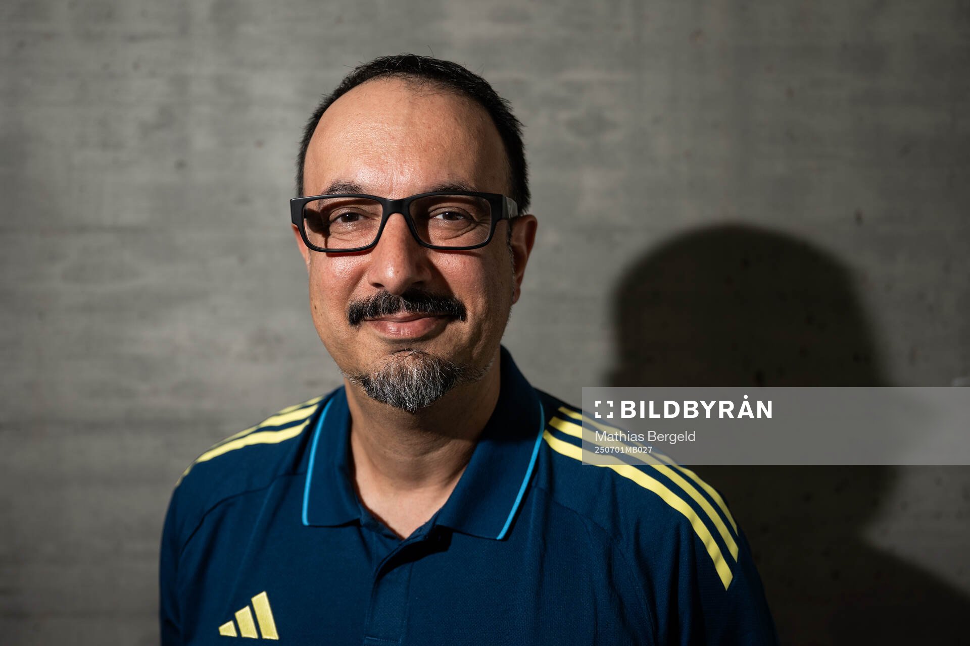 Medical doctor Houman Ebrahim of the Swedish women’s