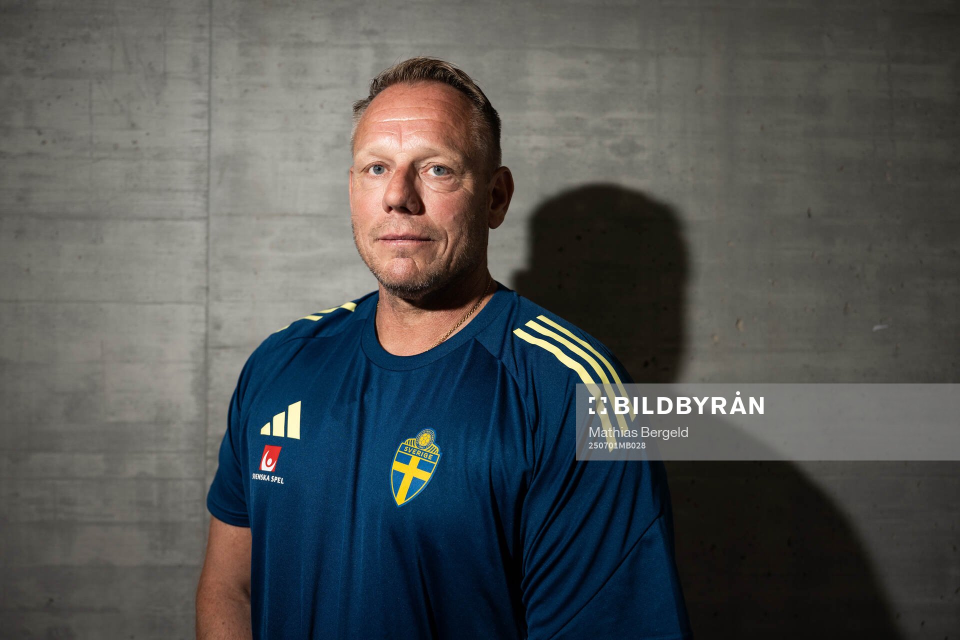 Head of security Stefan Dejemyr of the Swedish women’s